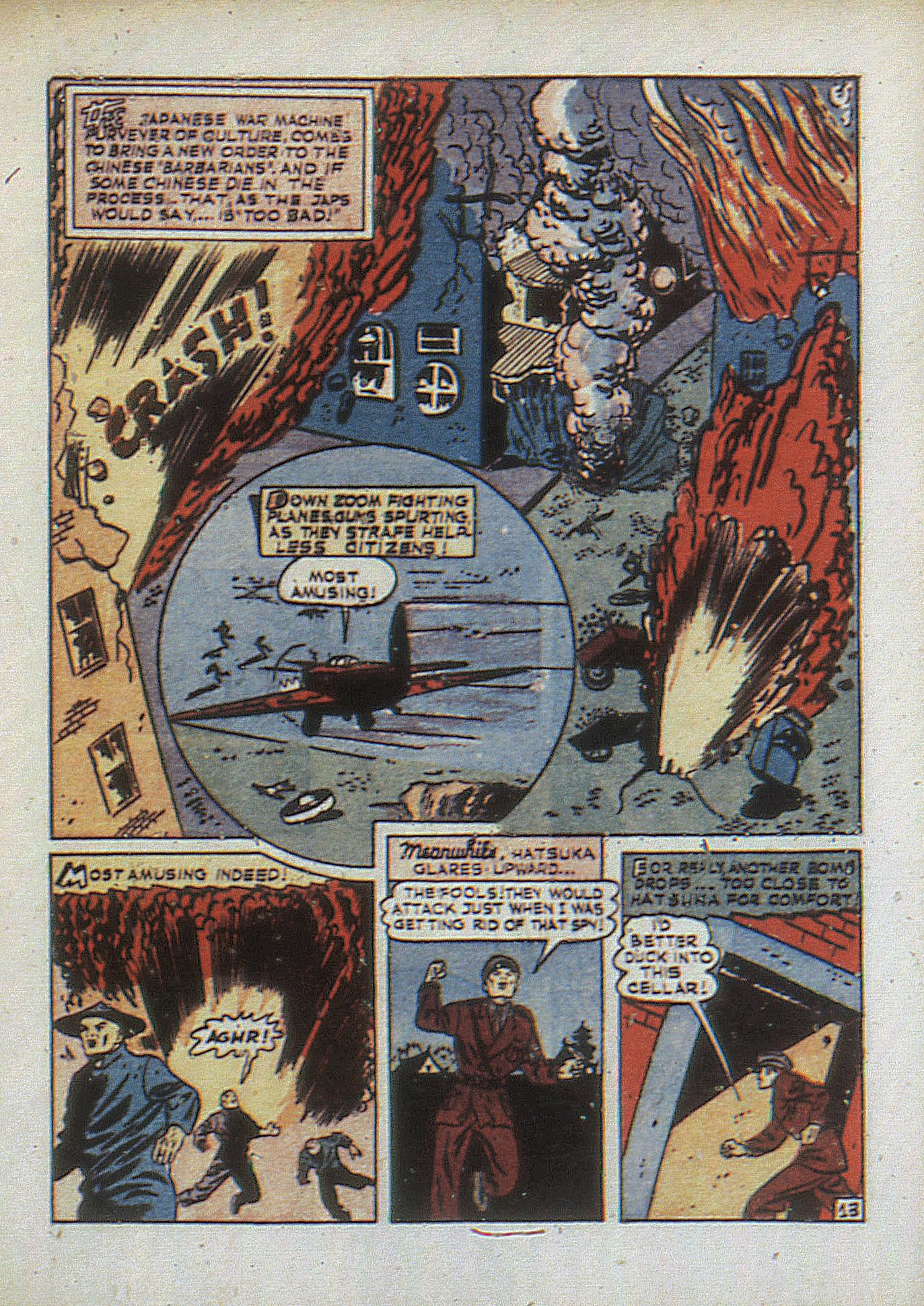 Read online Captain Battle Comics comic -  Issue #1 - 31