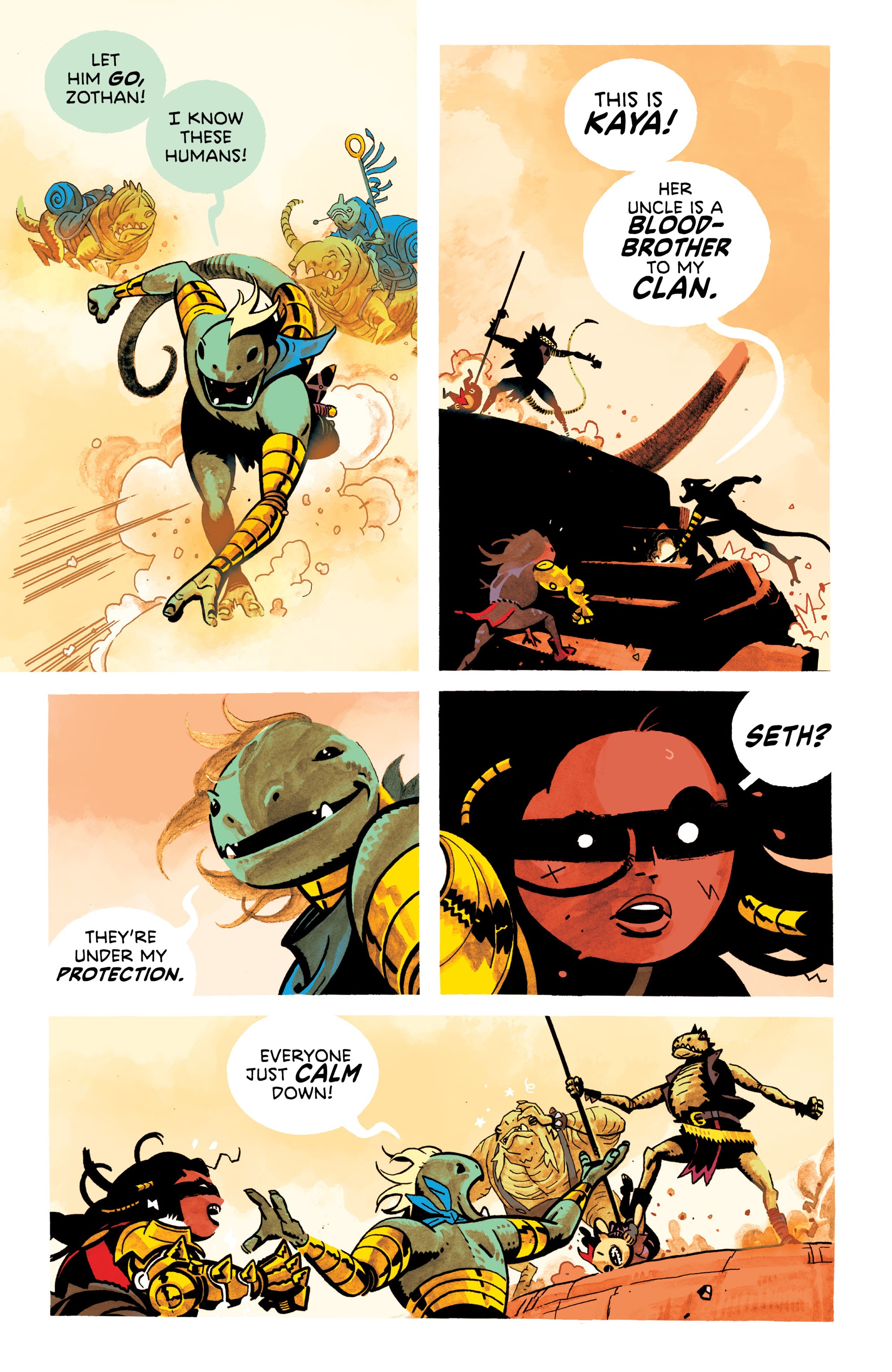 Read online Kaya comic -  Issue #1 - 17