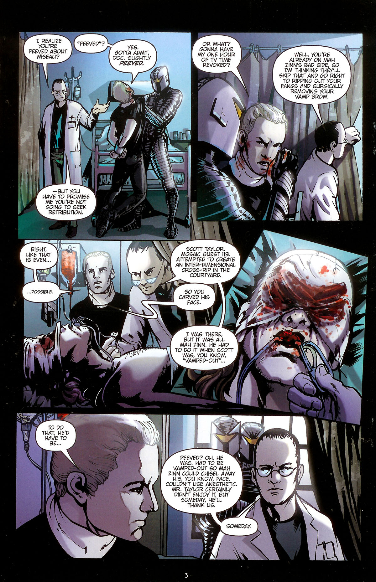 Read online Spike: Asylum comic -  Issue #3 - 5