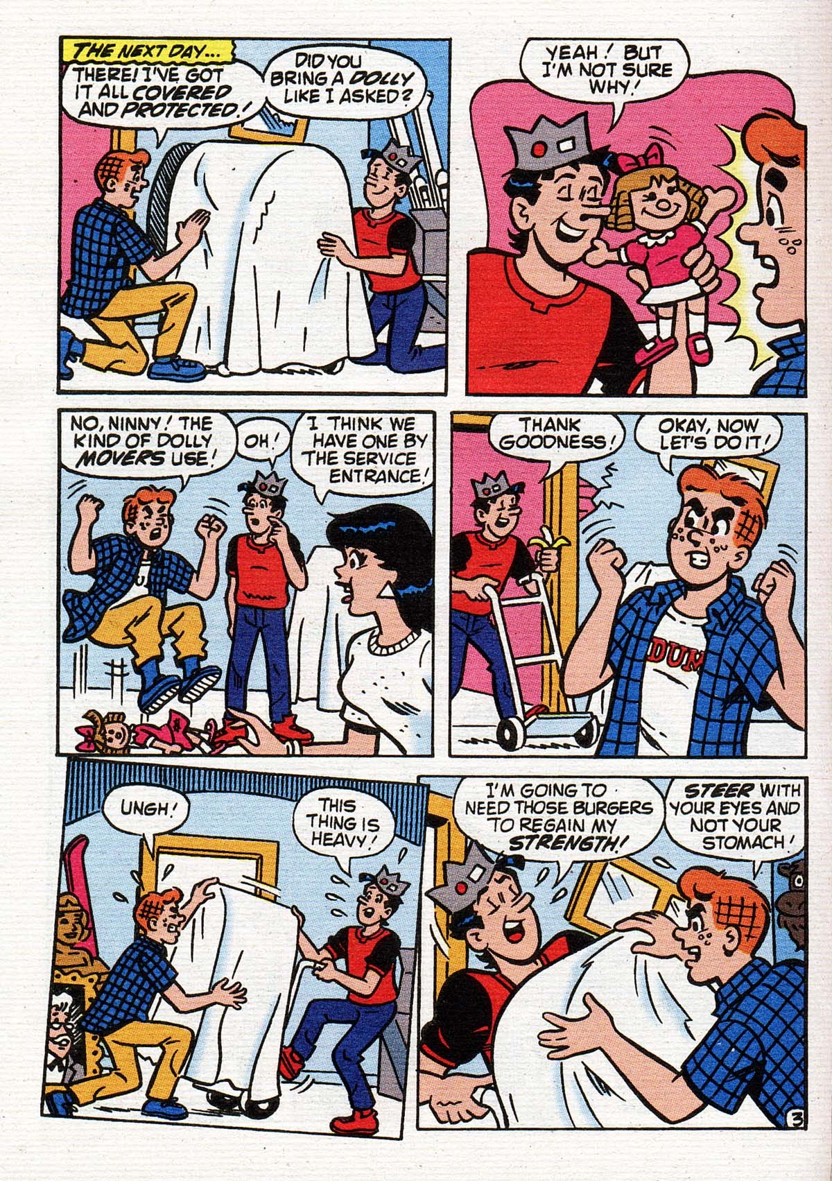 Read online Archie's Double Digest Magazine comic -  Issue #142 - 131