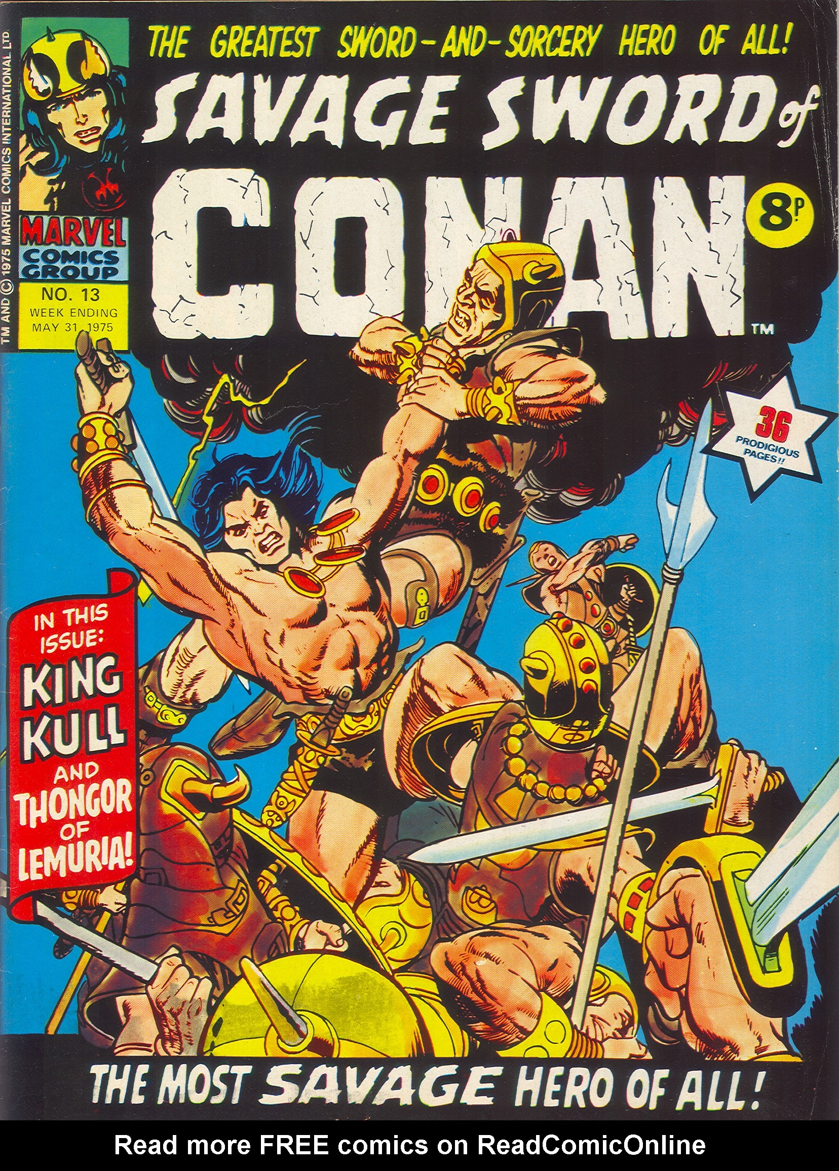 Read online The Savage Sword of Conan (1975) comic -  Issue #13 - 1