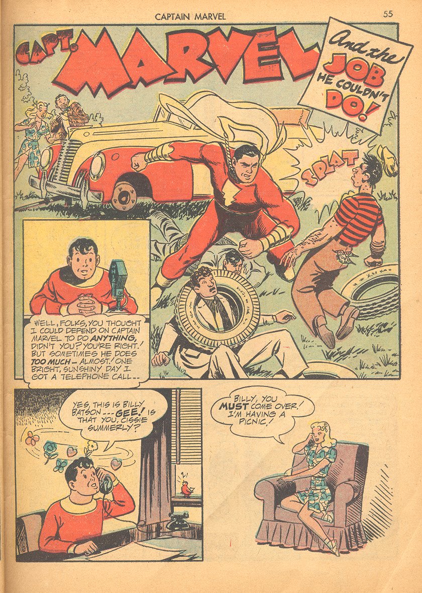 Read online Captain Marvel Adventures comic -  Issue #13 - 51
