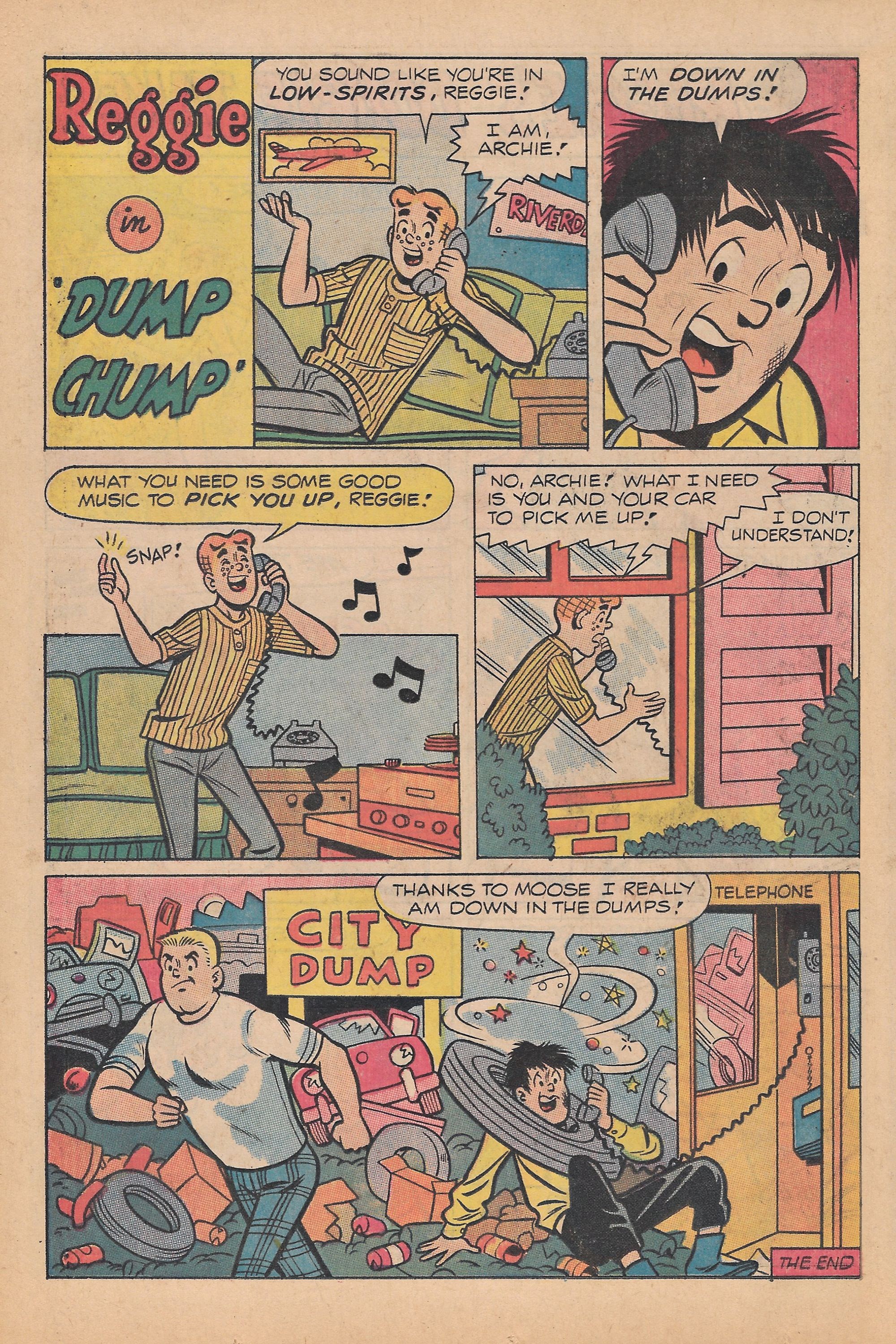 Read online Reggie's Wise Guy Jokes comic -  Issue #15 - 40