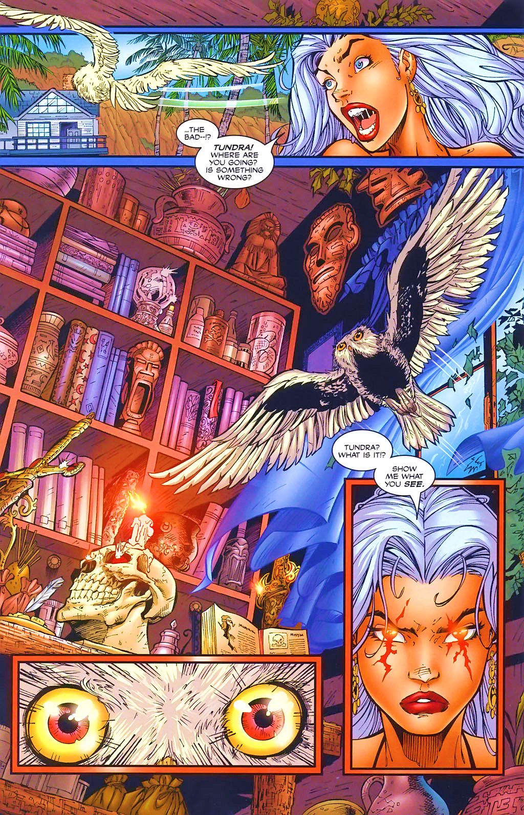 Read online Coven: Spellcaster comic -  Issue #0.5 - 9