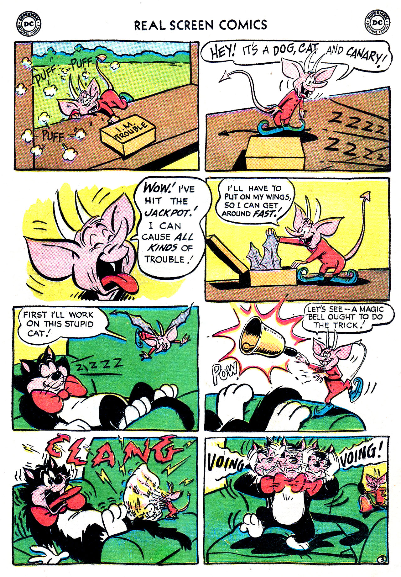 Read online Real Screen Comics comic -  Issue #102 - 13