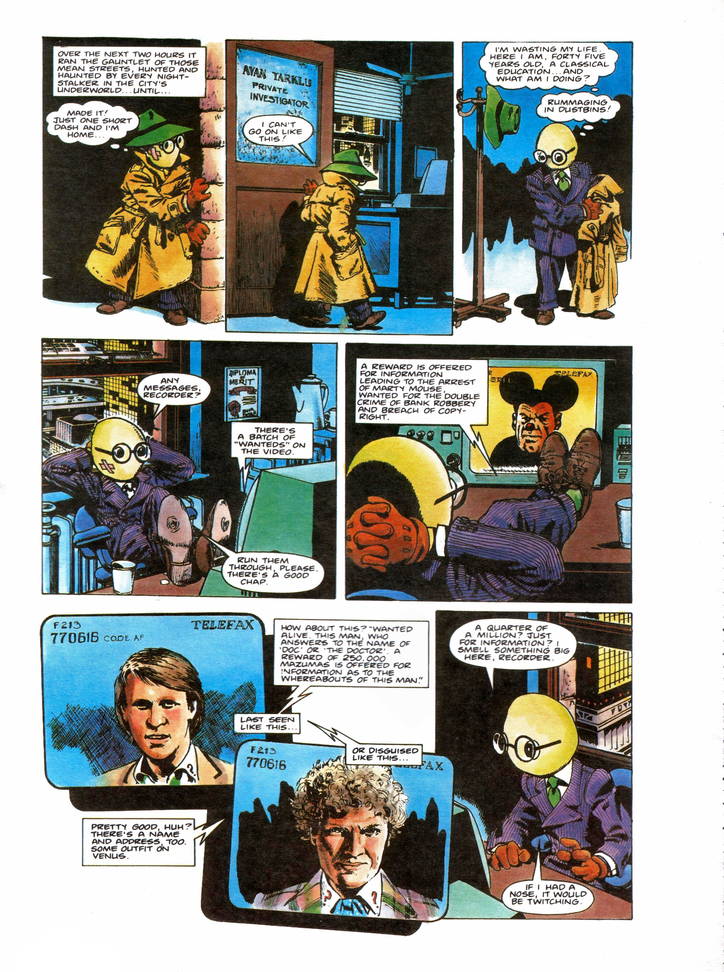 Read online Doctor Who Graphic Novel Voyager comic -  Issue # TPB - 7