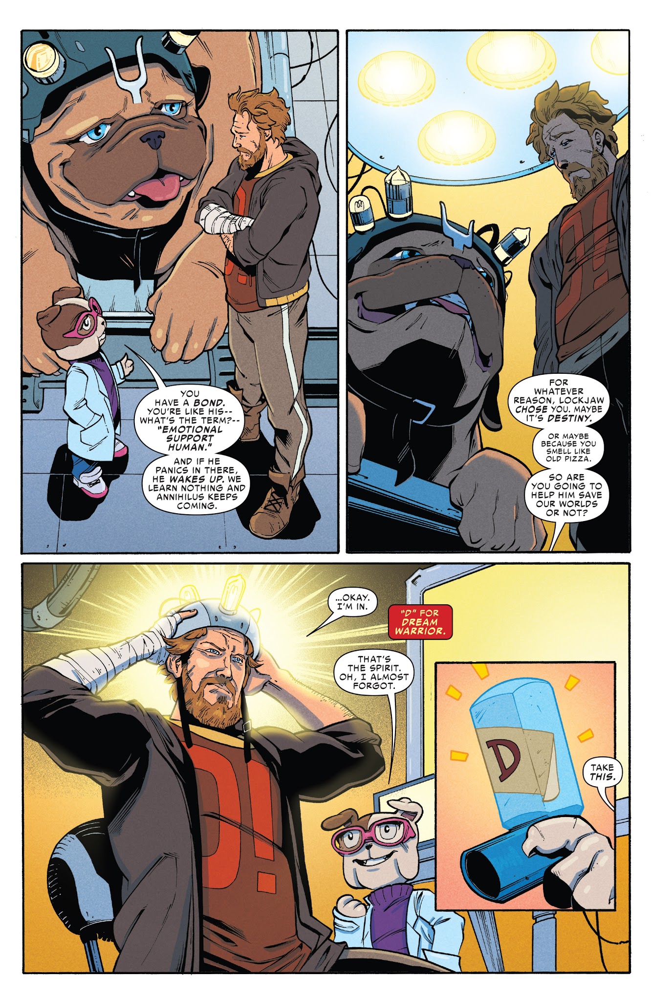 Read online Lockjaw comic -  Issue #3 - 19