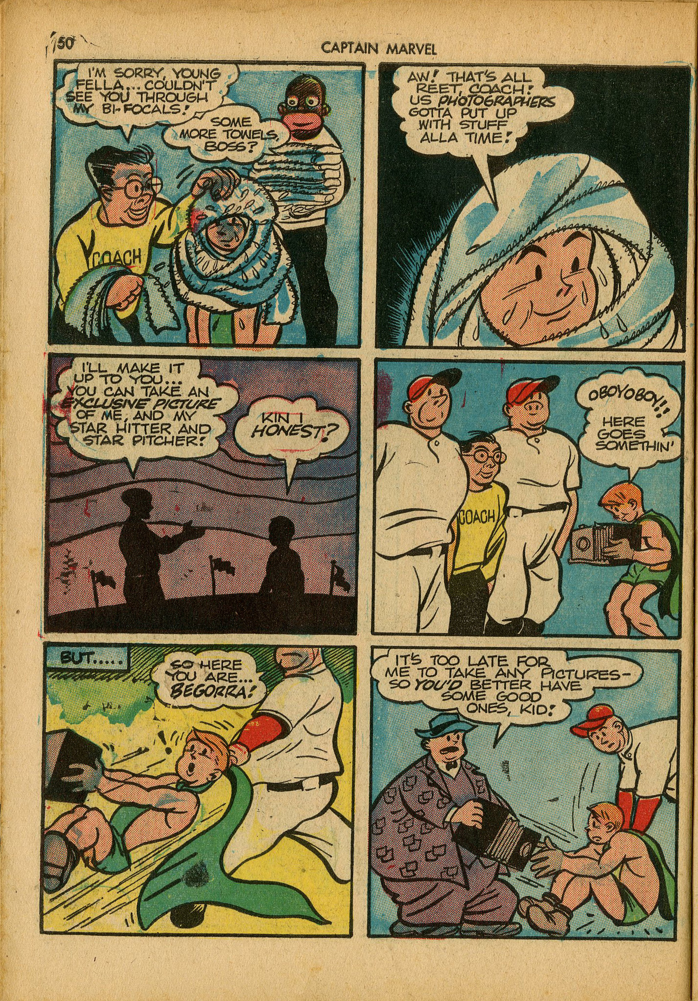 Read online Captain Marvel Adventures comic -  Issue #25 - 50