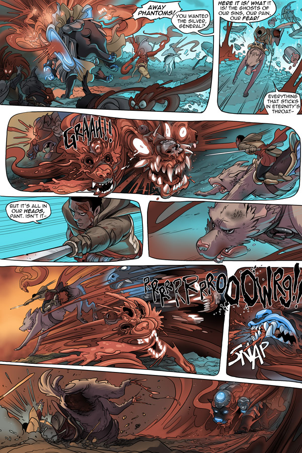 Read online Unsounded comic -  Issue #17 - 143