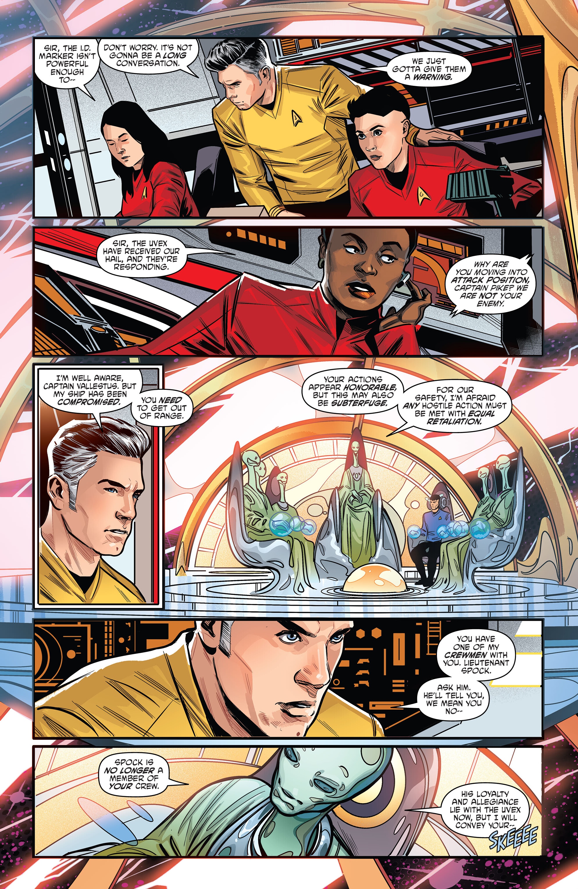 Read online Star Trek: Strange New Worlds - The Scorpius Run comic -  Issue #4 - 4
