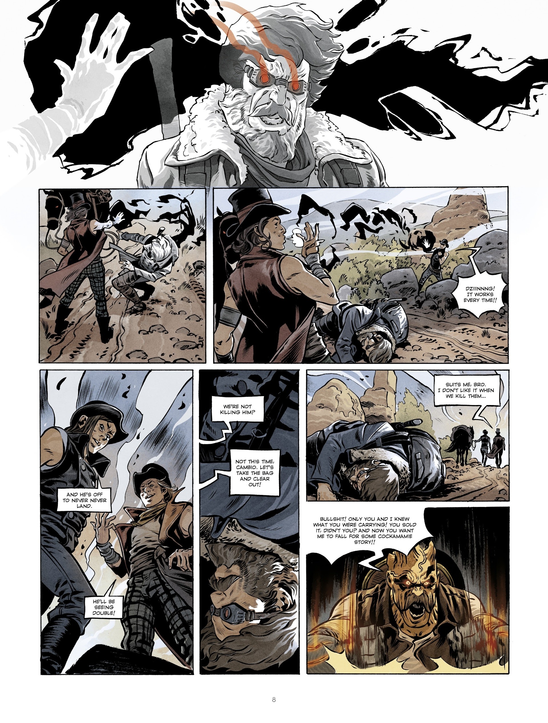 Read online The Transporter comic -  Issue #1 - 8