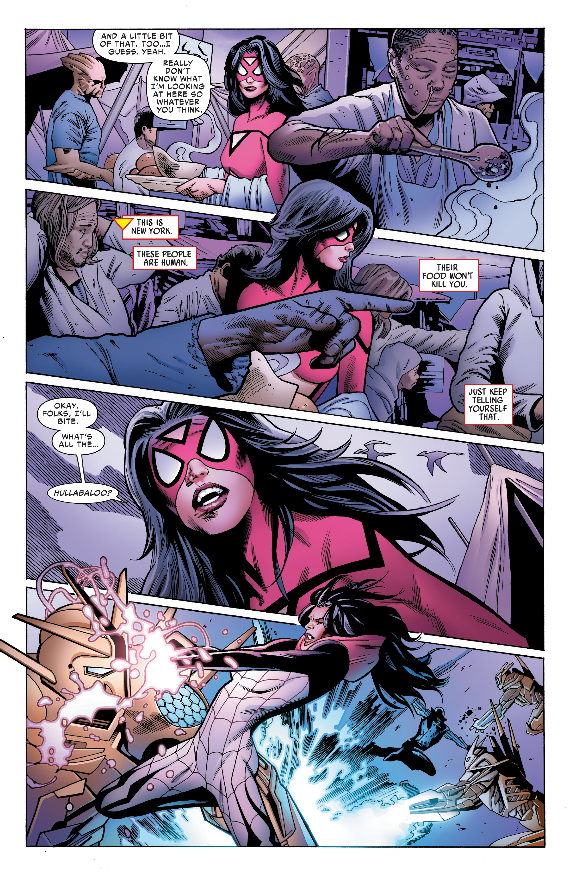 Read online Spider-Woman by Dennis Hopeless comic -  Issue # TPB (Part 1) - 12