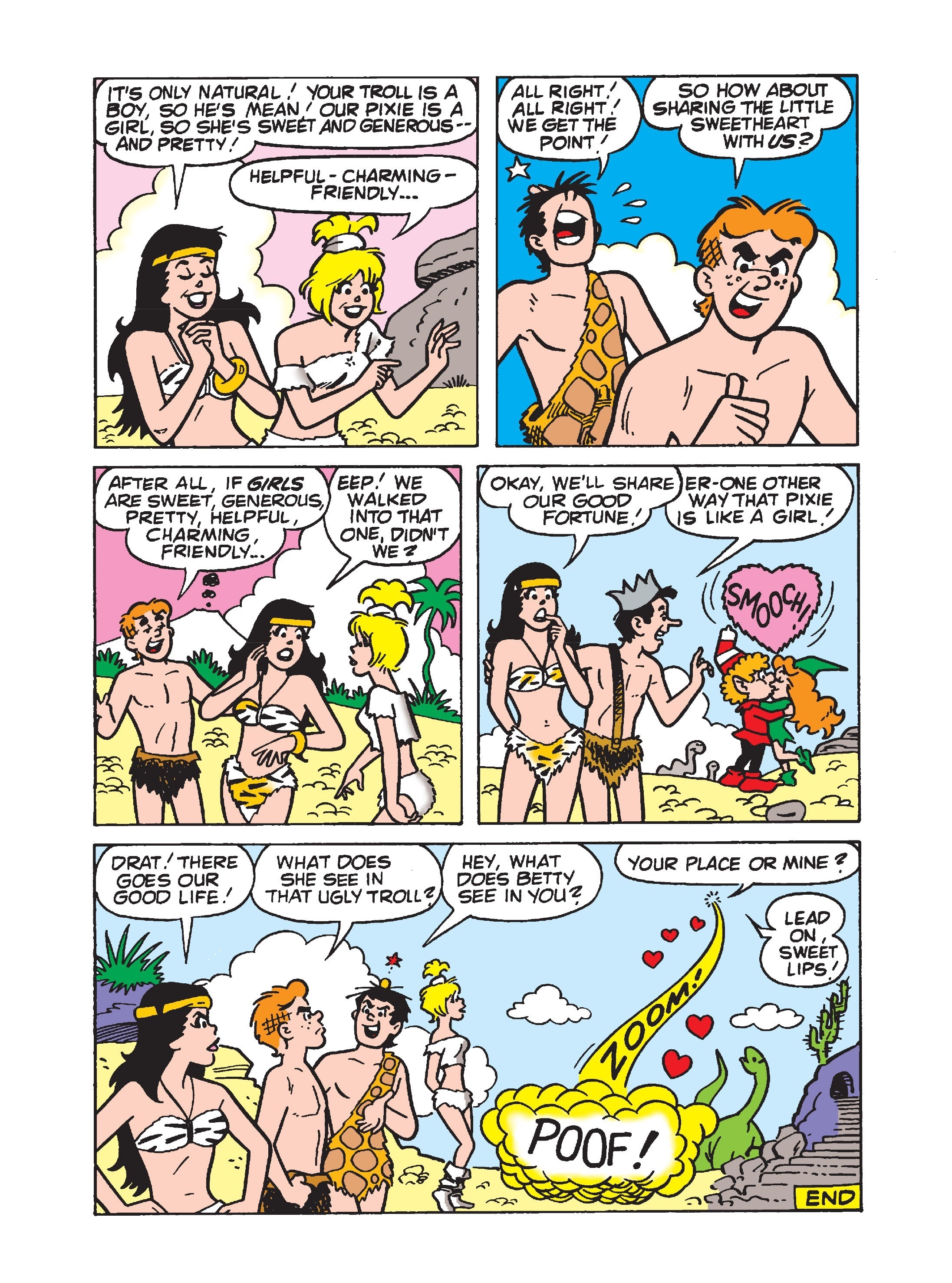 Read online Archie & Friends Double Digest comic -  Issue #32 - 134