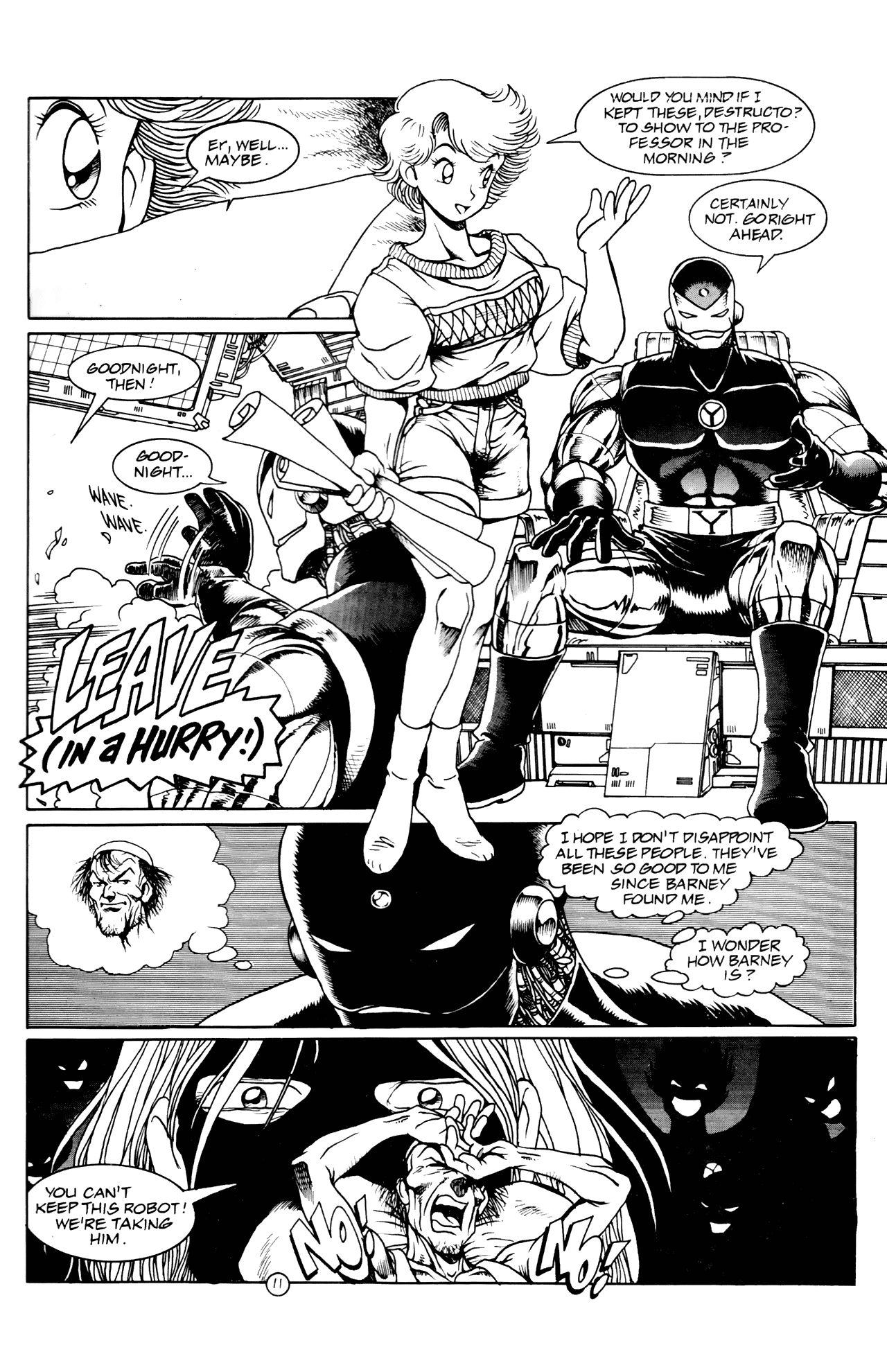 Read online Ninja High School (1986) comic -  Issue #42 - 13
