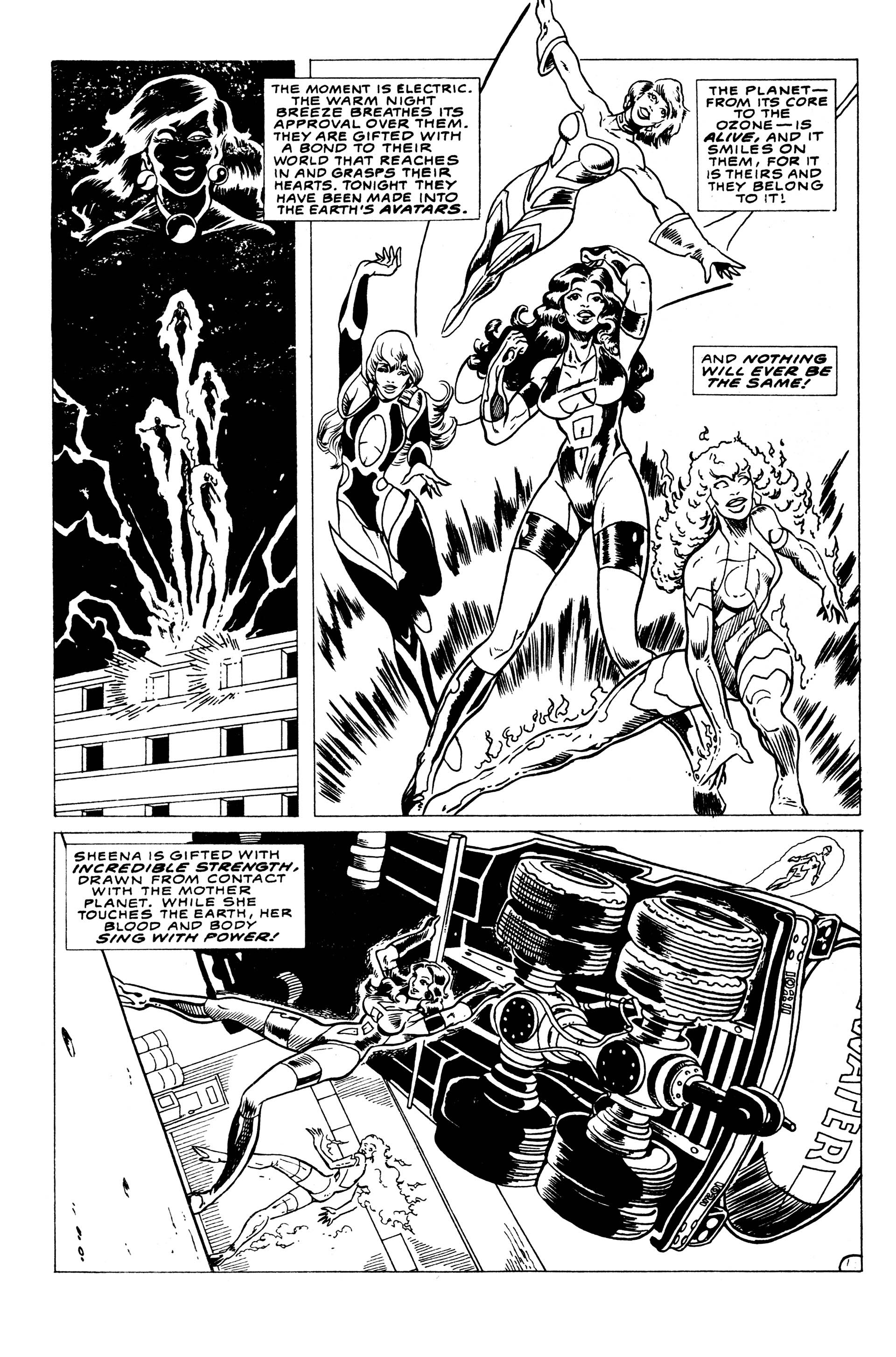 Read online Sultry Teenage Super Foxes comic -  Issue #1 - 23