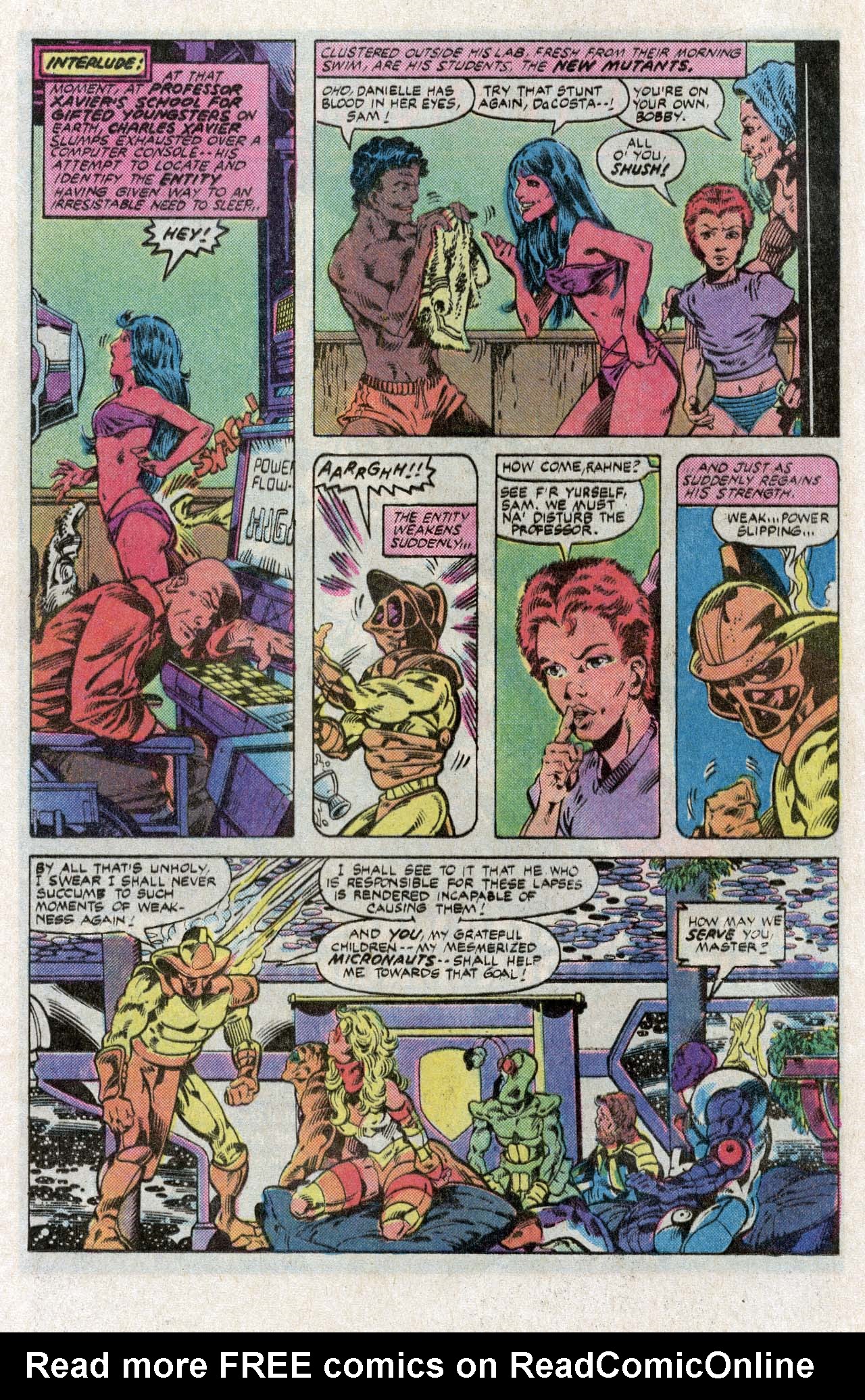 Read online The X-Men and the Micronauts comic -  Issue #2 - 16