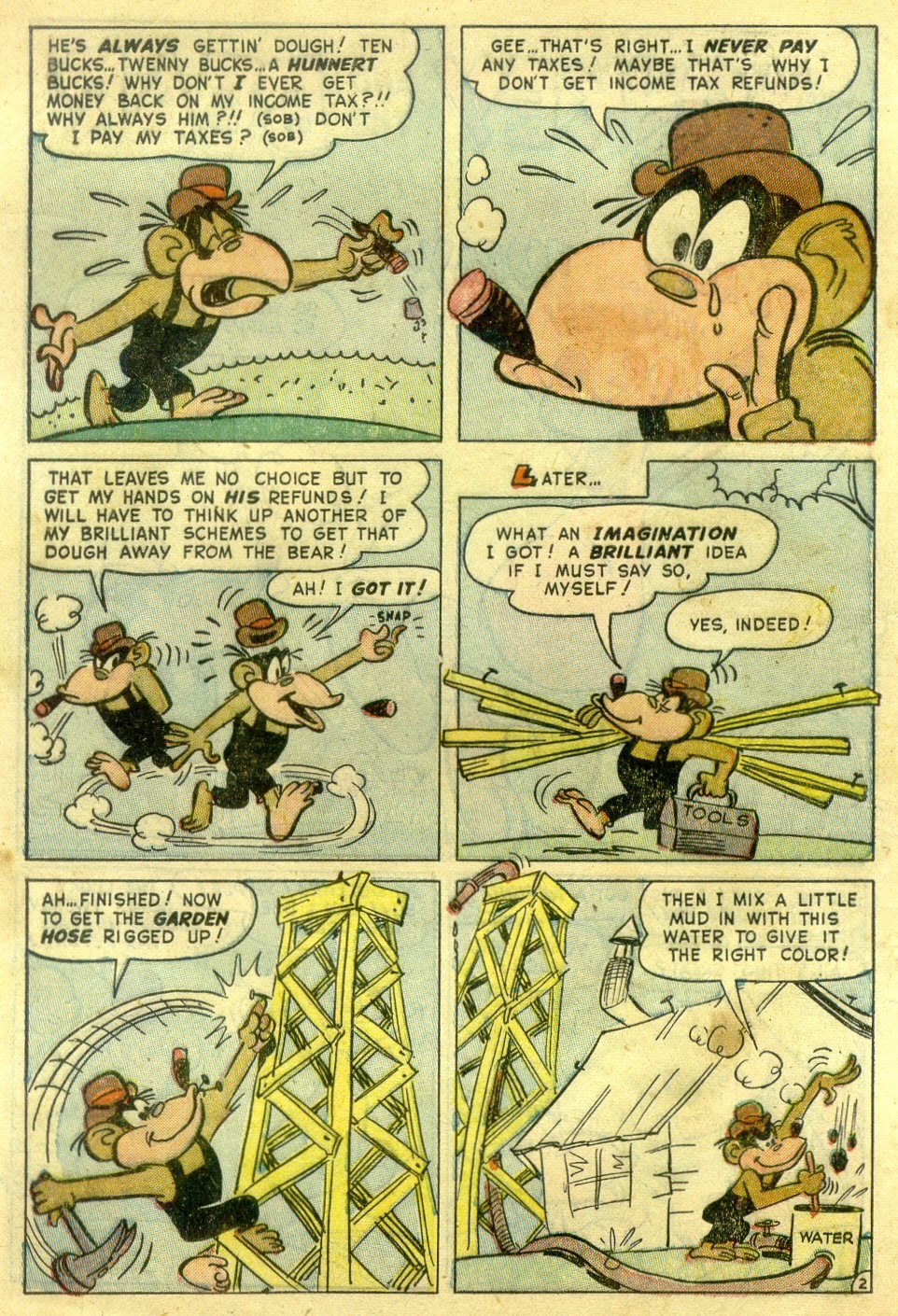 Read online The Monkey And The Bear comic -  Issue #1 - 4