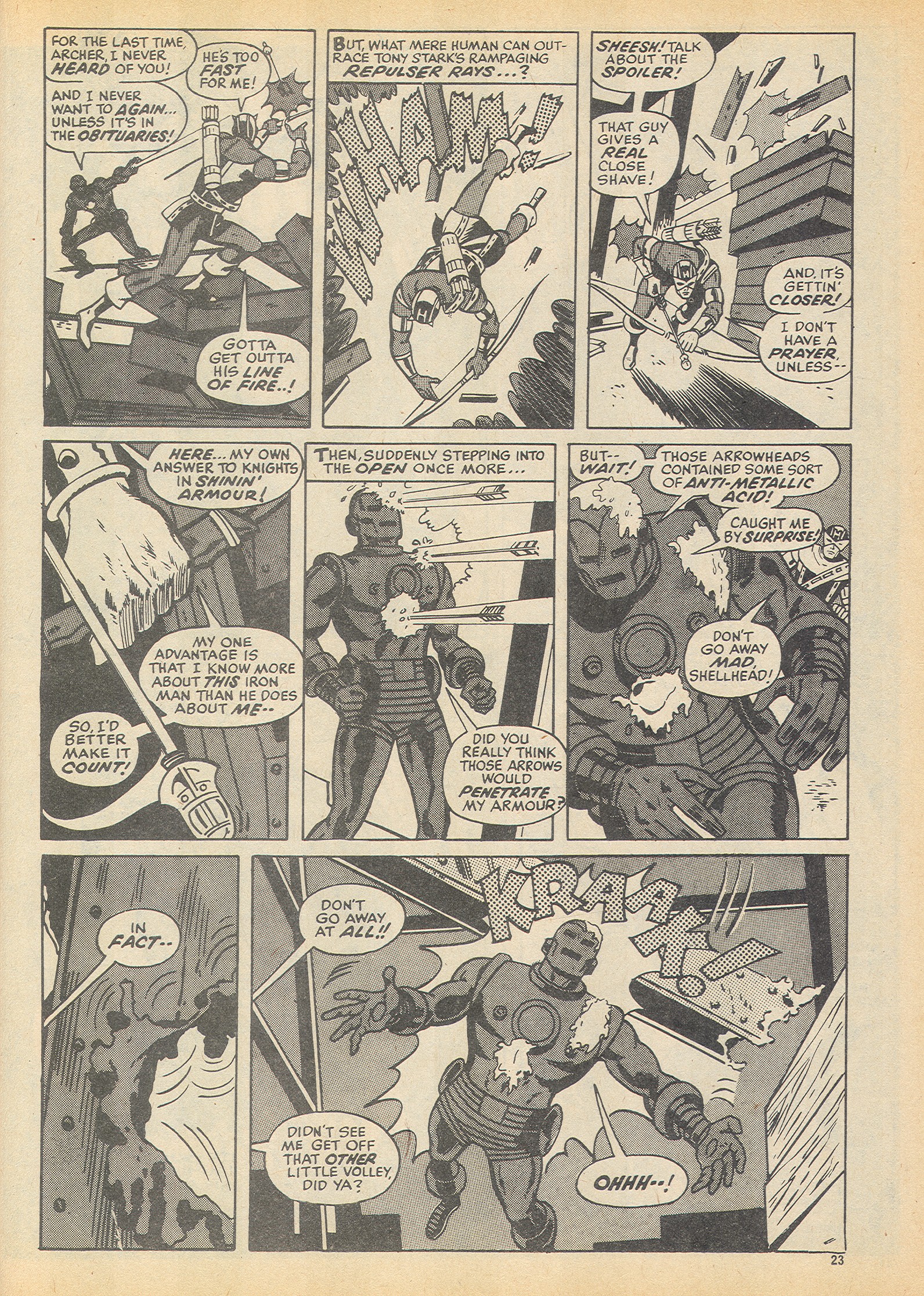 Read online The Avengers (1973) comic -  Issue #80 - 22