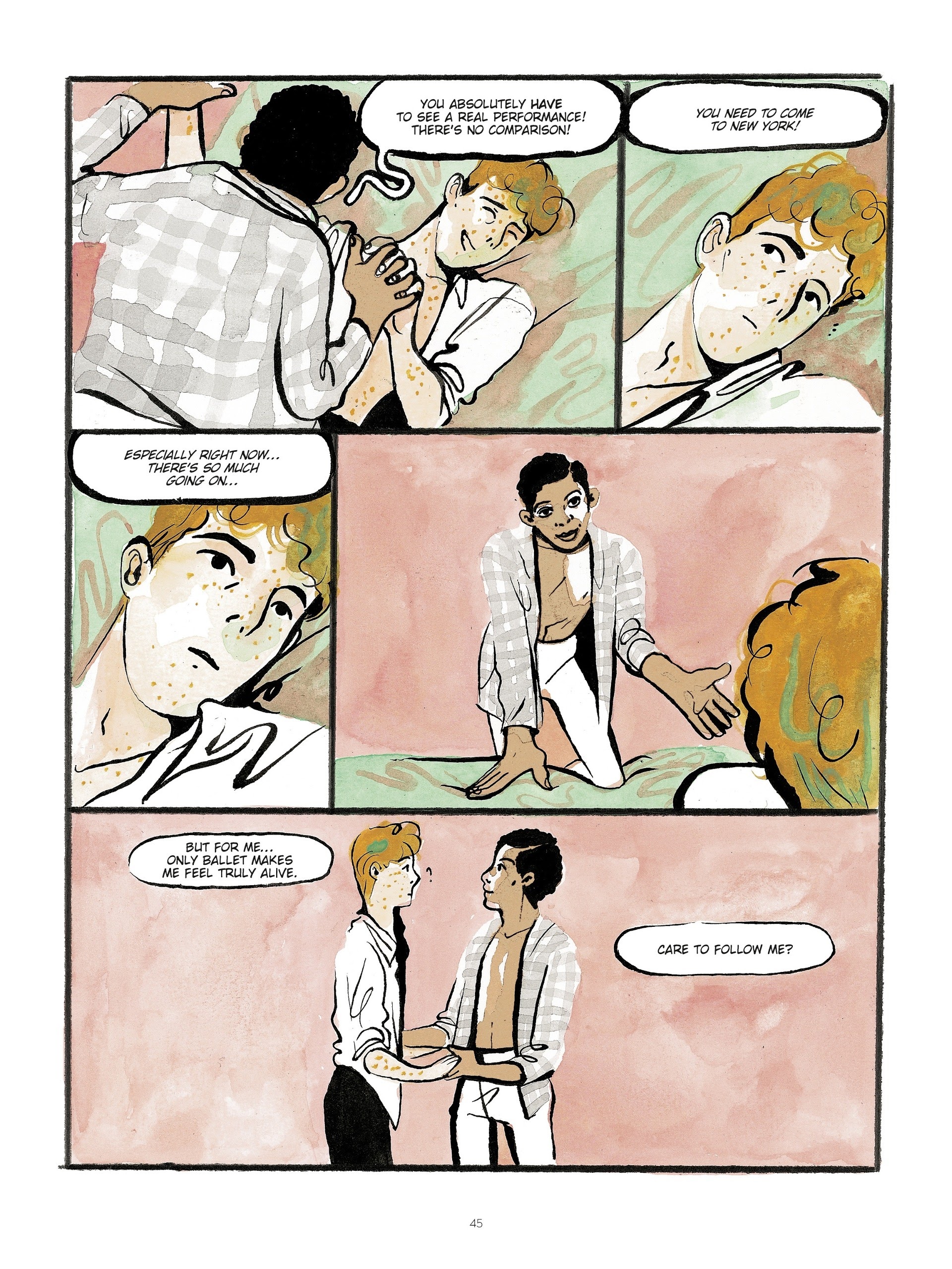 Read online Tanz! comic -  Issue # TPB 1 - 45