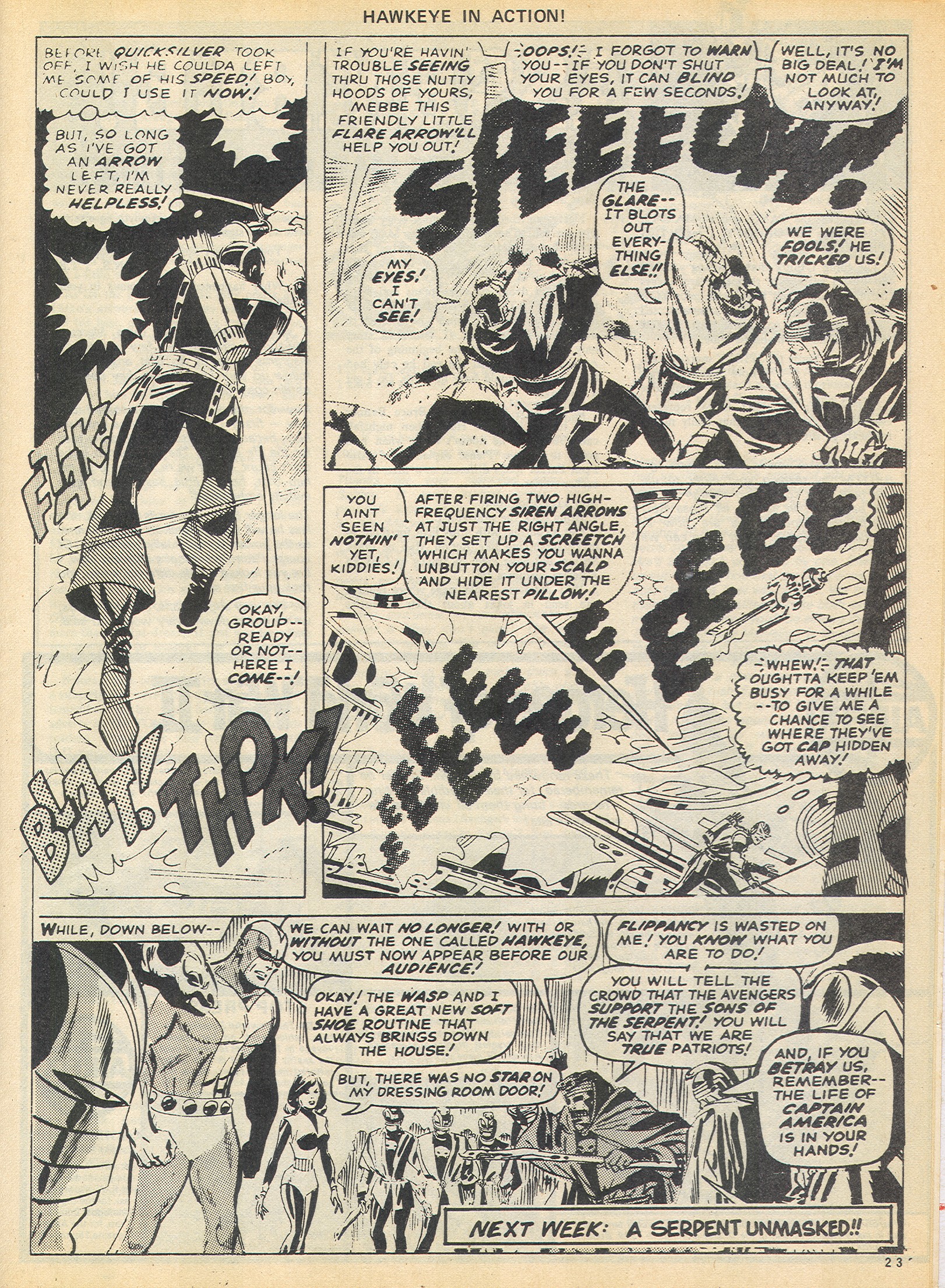 Read online The Avengers (1973) comic -  Issue #32 - 23