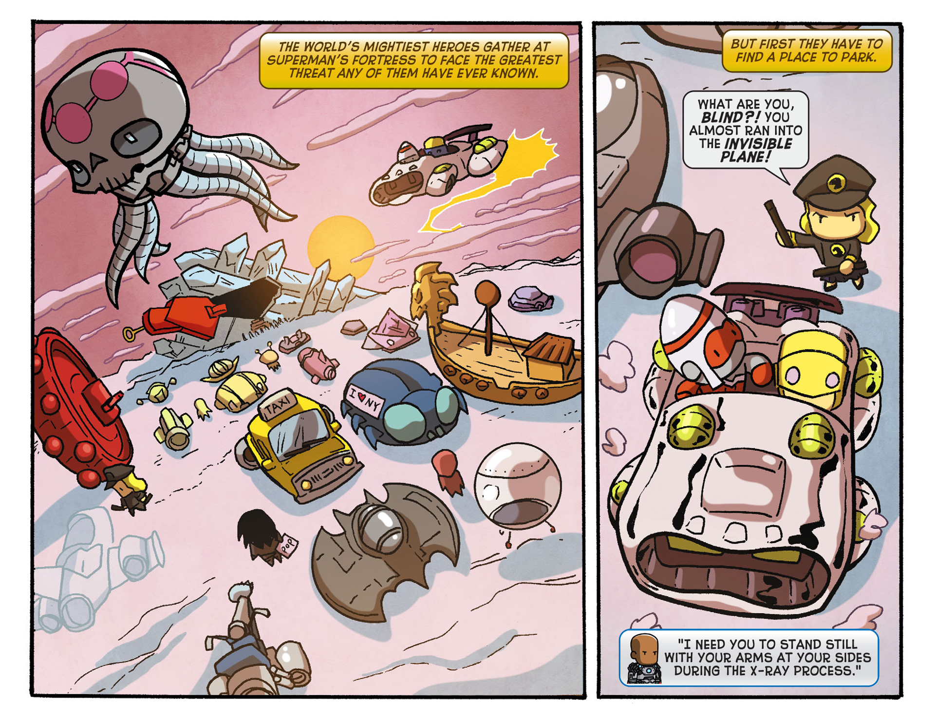 Read online Scribblenauts Unmasked: A Crisis of Imagination comic -  Issue #12 - 3