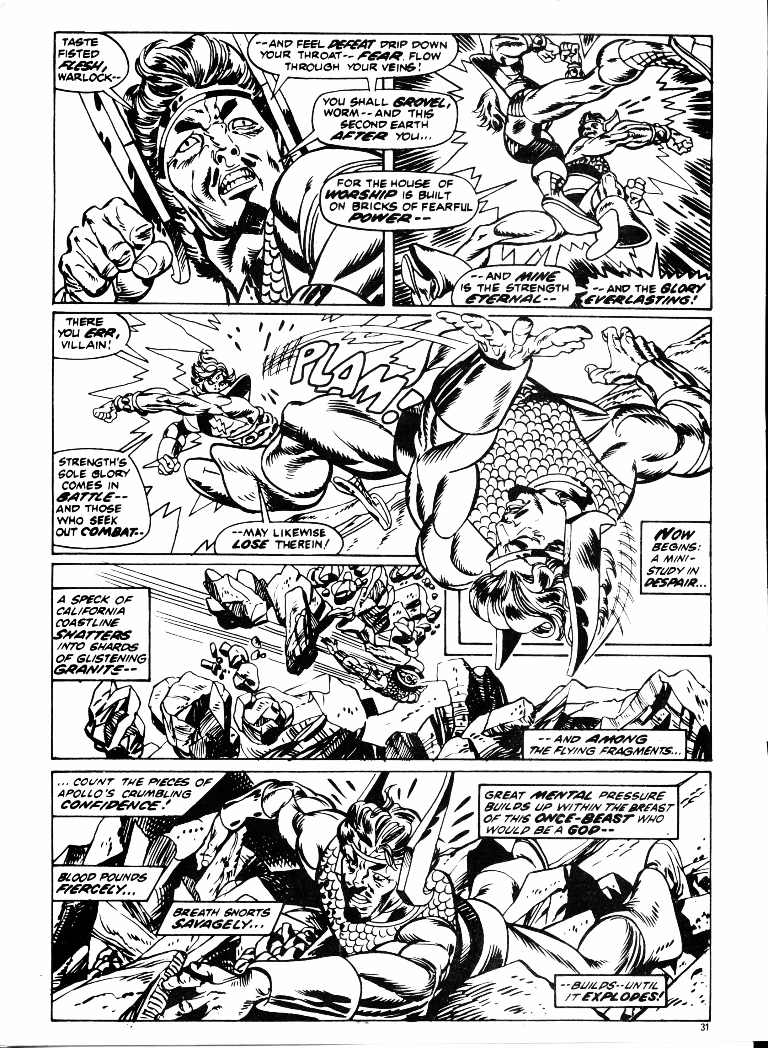 Read online Planet of the Apes (1974) comic -  Issue #38 - 31