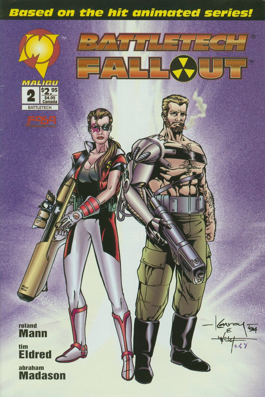 Read online Battletech: Fallout comic -  Issue #2 - 1