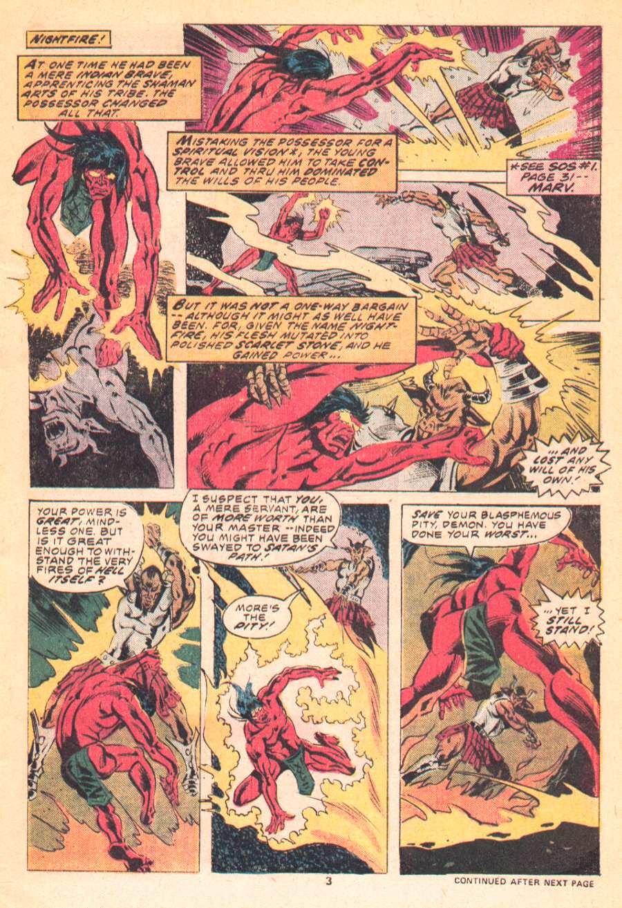 Read online Son of Satan comic -  Issue #3 - 4