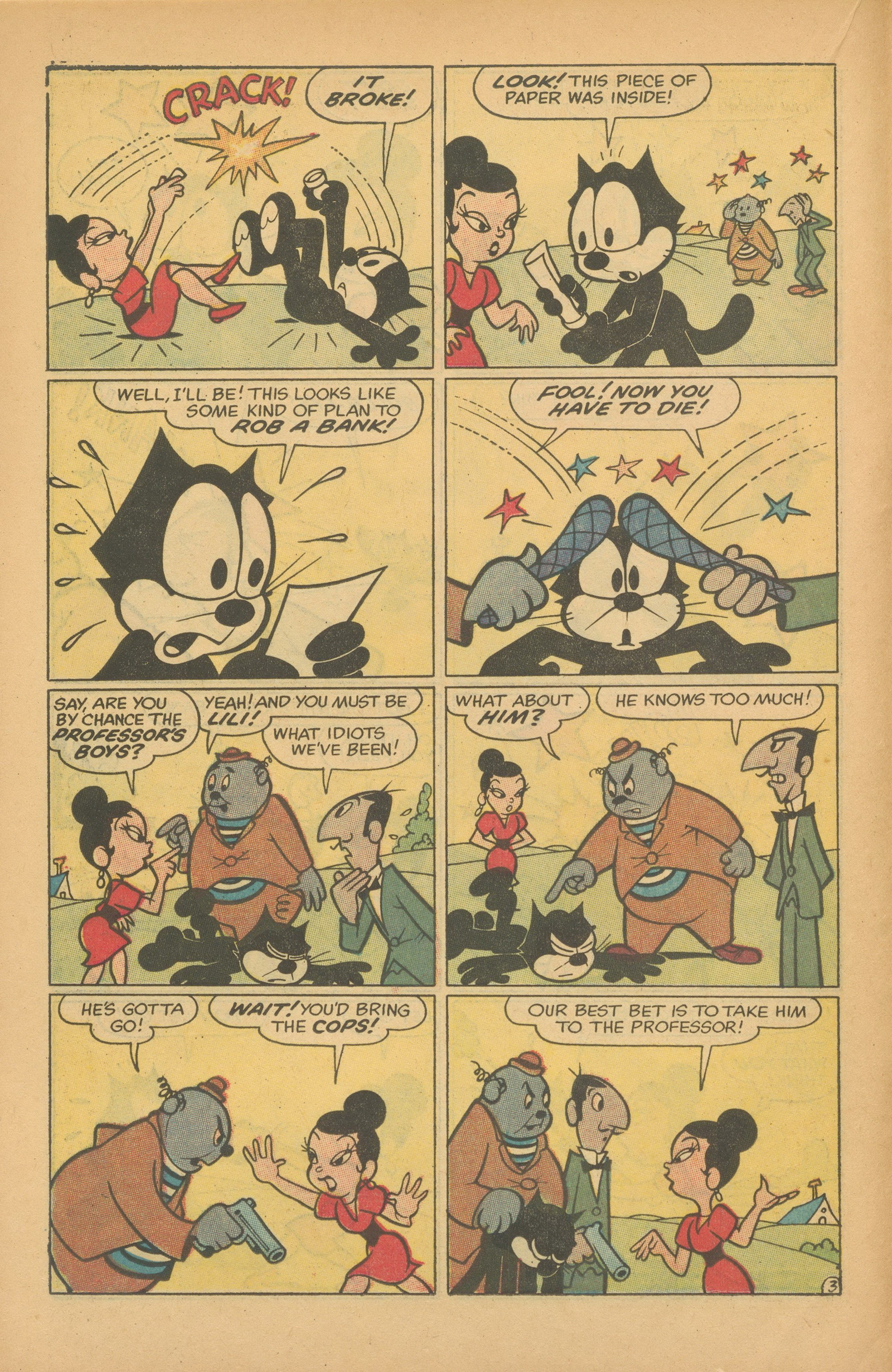 Read online Felix the Cat (1955) comic -  Issue #85 - 14