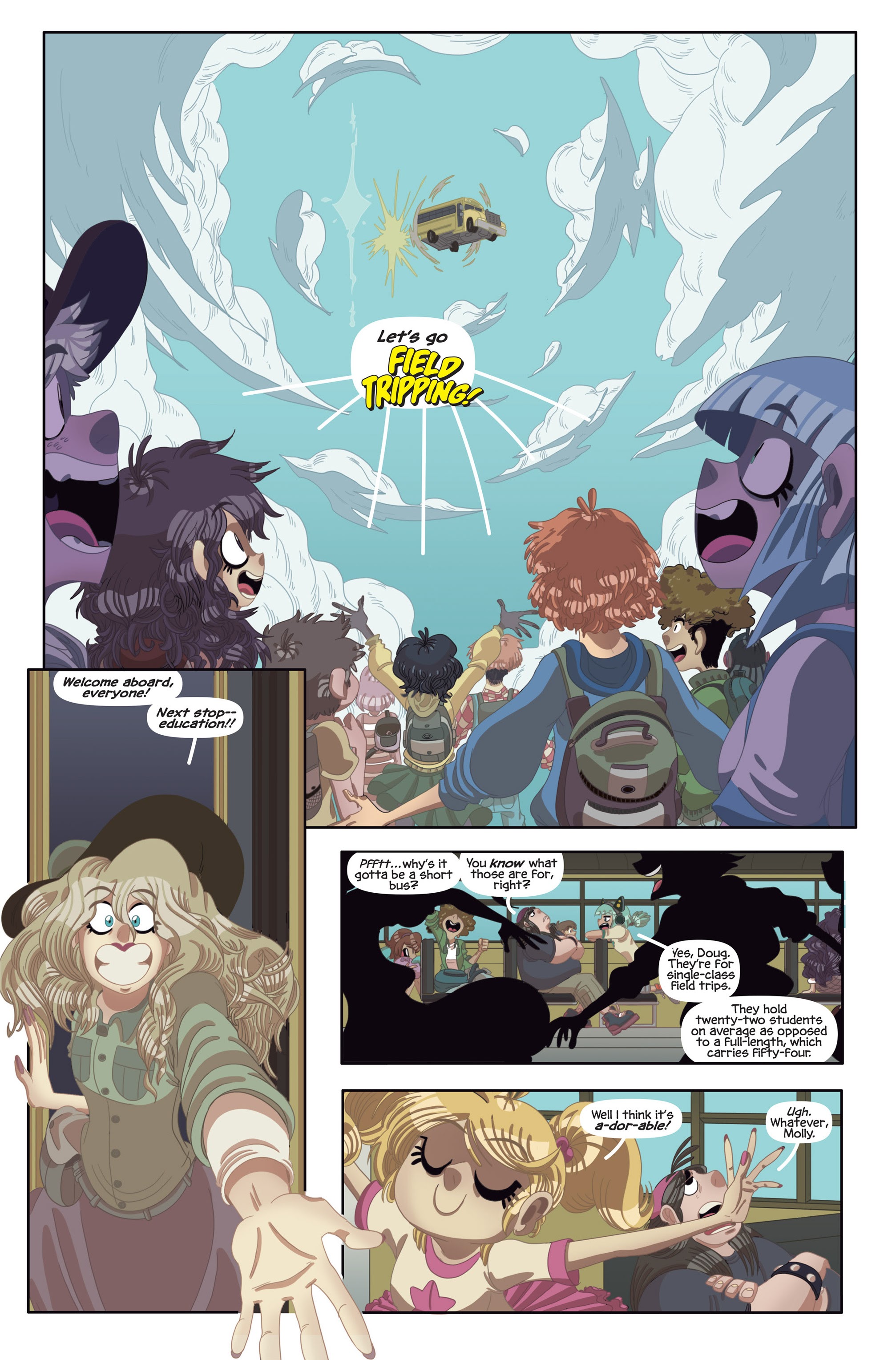 Read online Field Tripping comic -  Issue #1 - 5