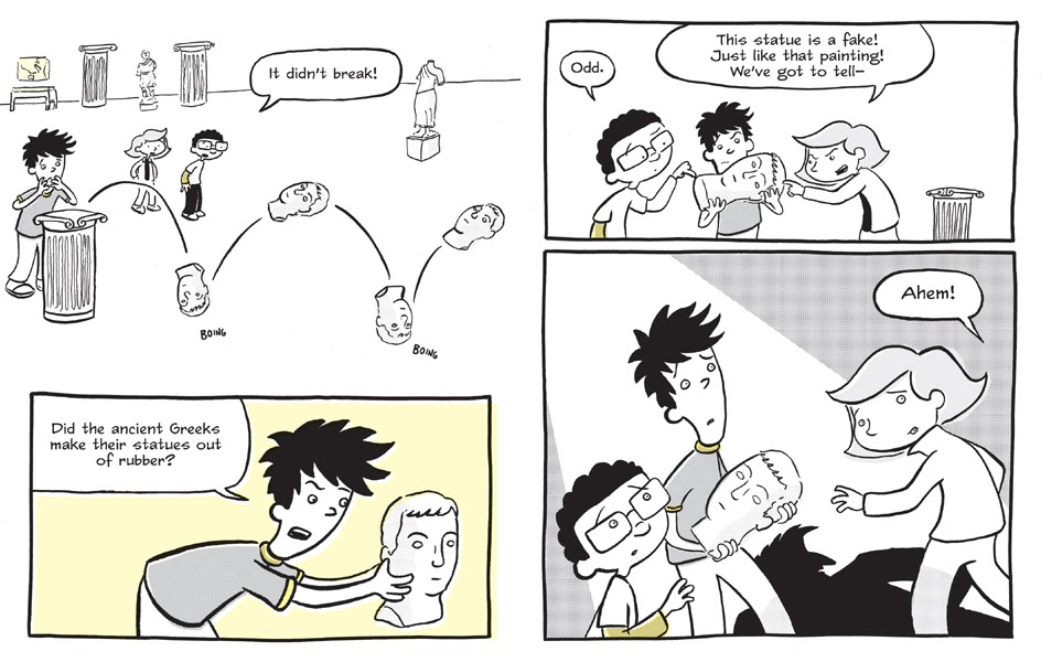 Read online Lunch Lady and the Field Trip Fiasco comic -  Issue # Full - 17