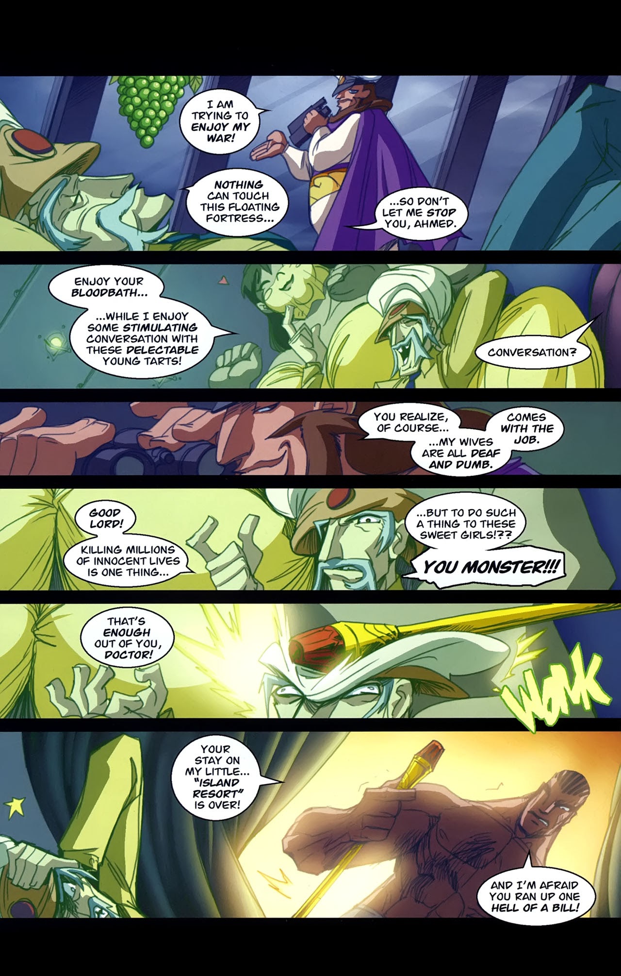 Read online Sky Sharks comic -  Issue #5 - 12