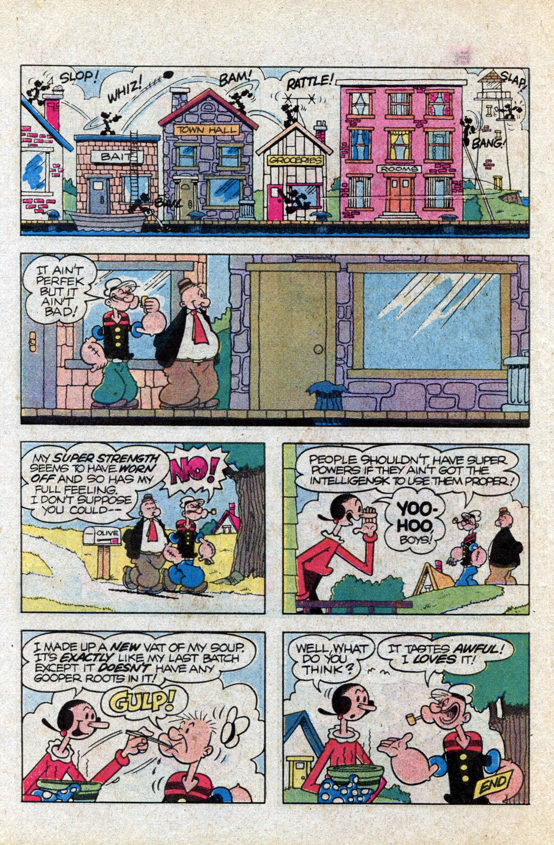 Read online Popeye (1948) comic -  Issue #167 - 10