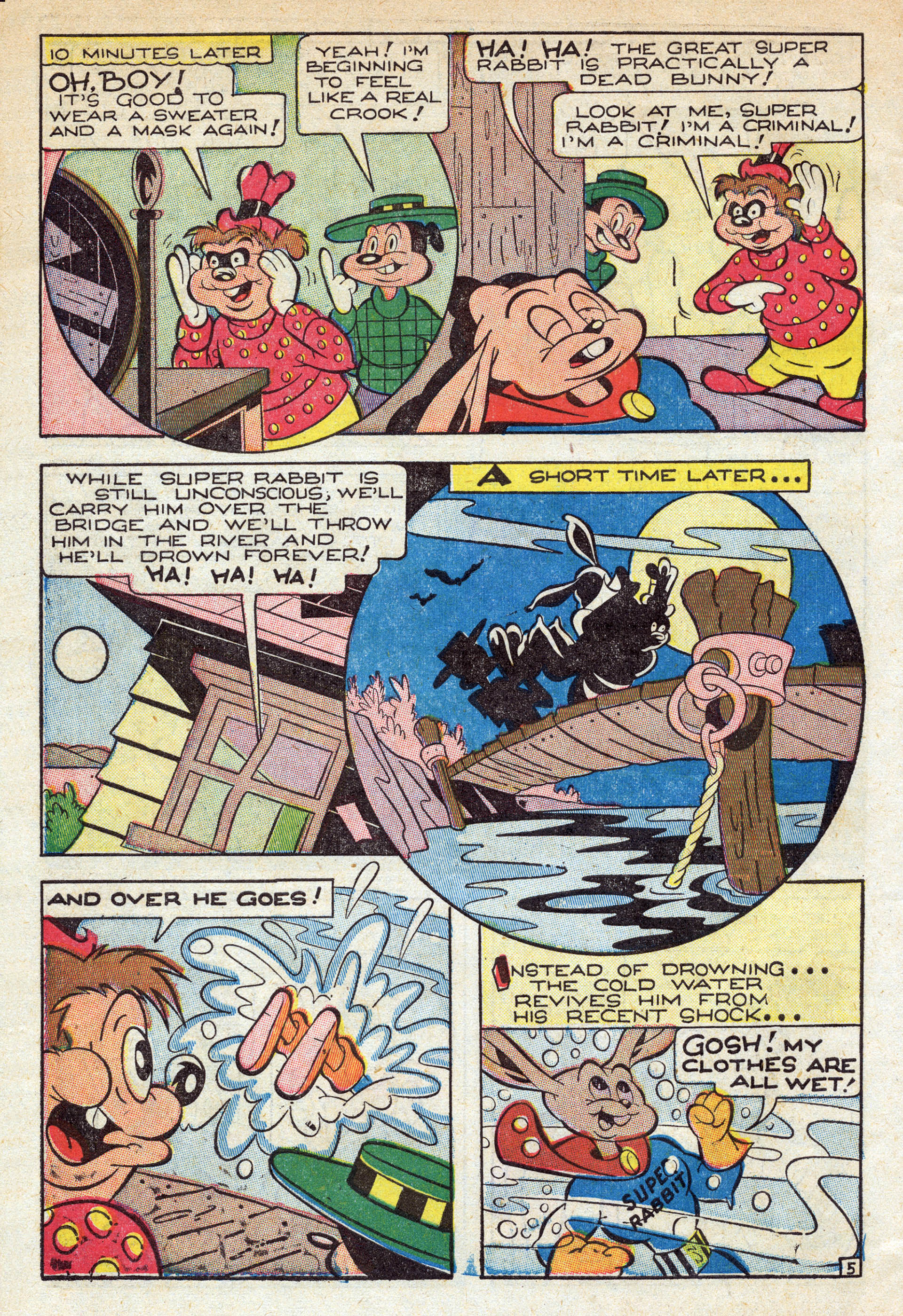 Read online Super Rabbit comic -  Issue #7 - 46