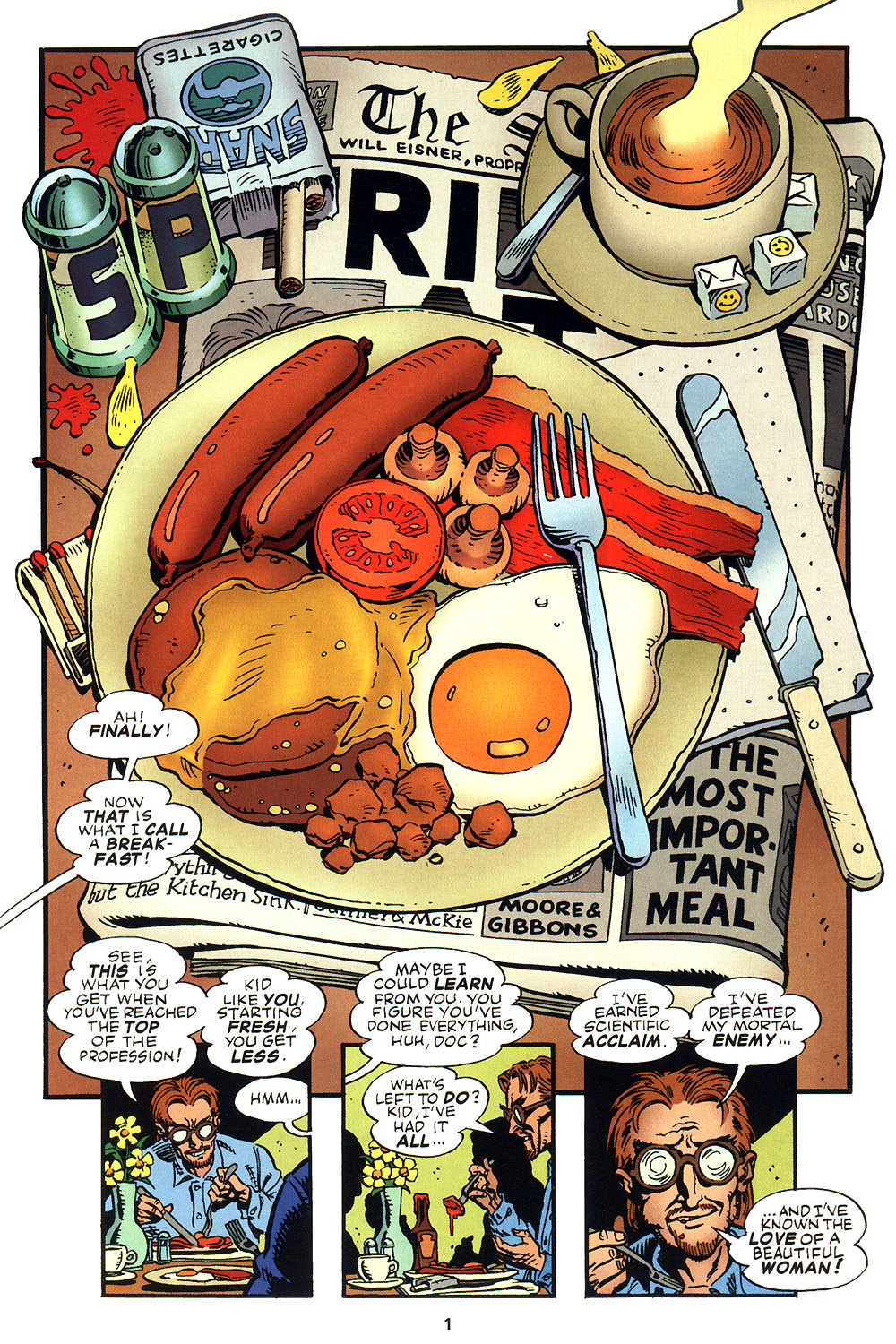 Read online The Spirit: The New Adventures comic -  Issue #1 - 3