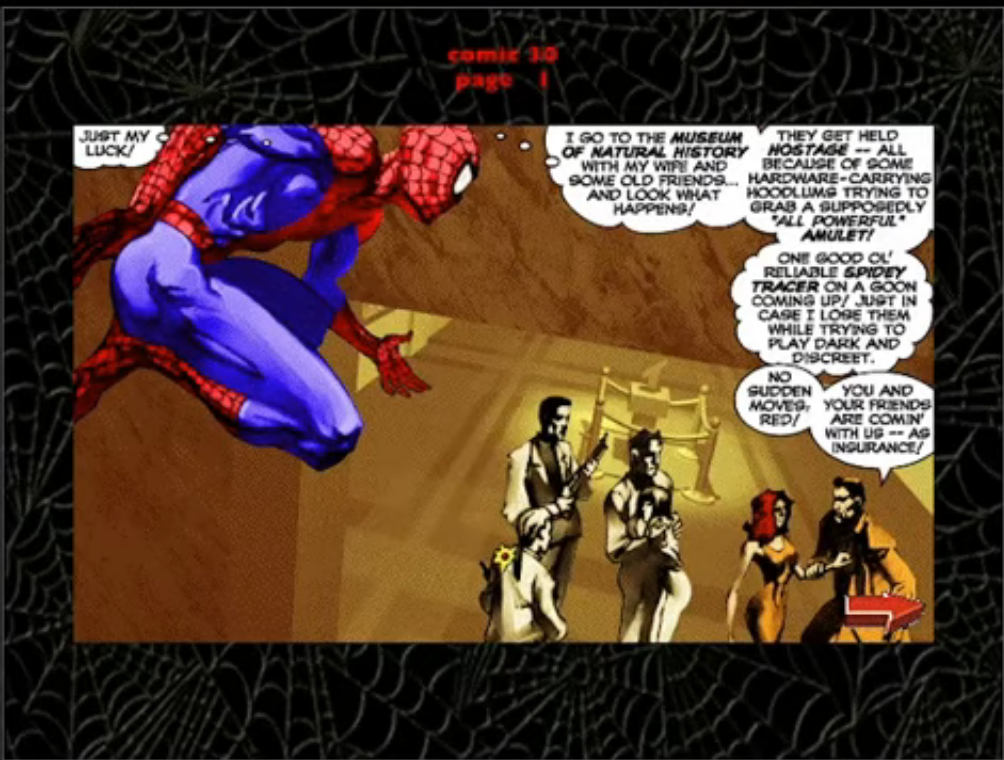 Read online Stan Lee Presents Spider-Man Cybercomic comic -  Issue #30 - 3