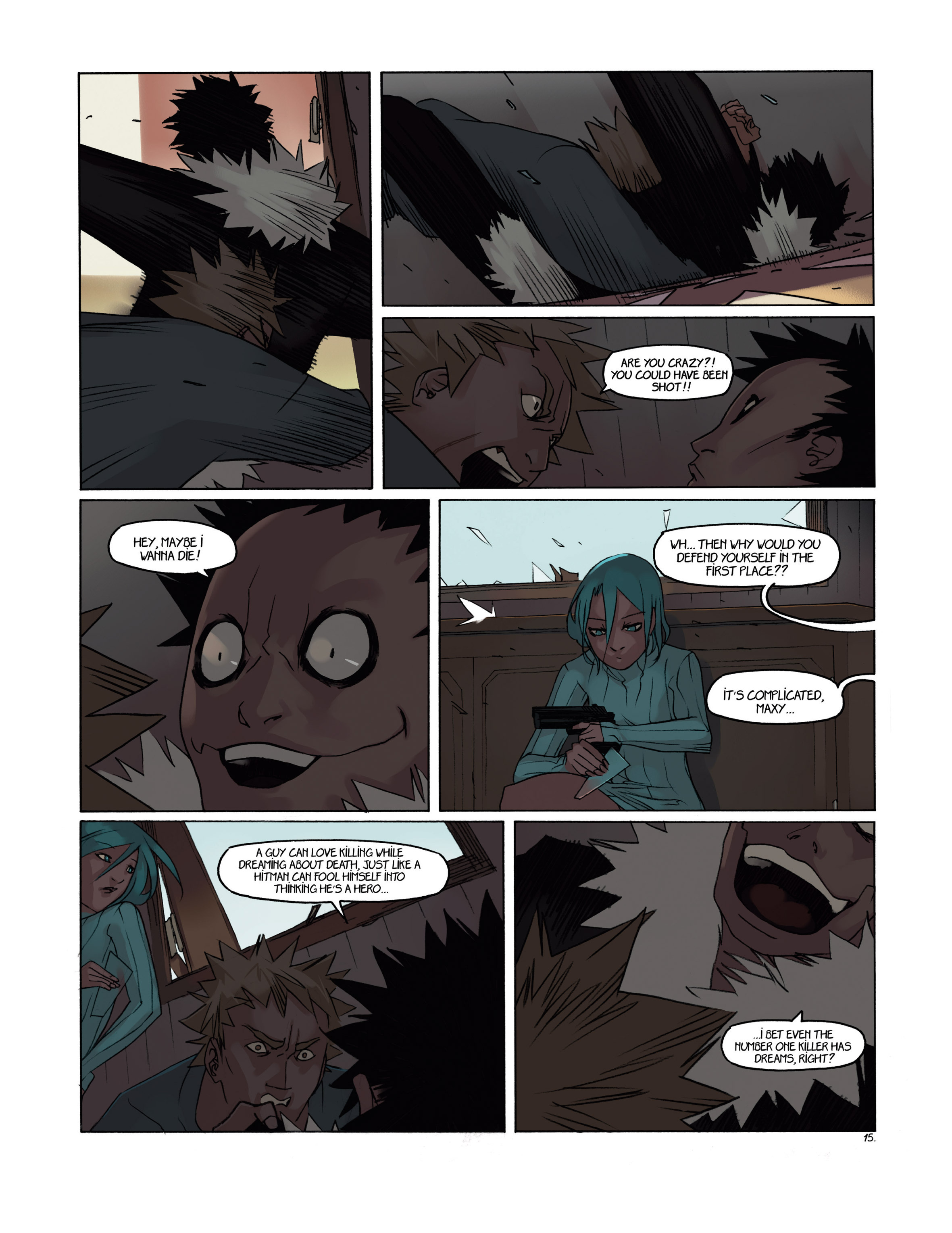 Read online Naja comic -  Issue #7 - 17