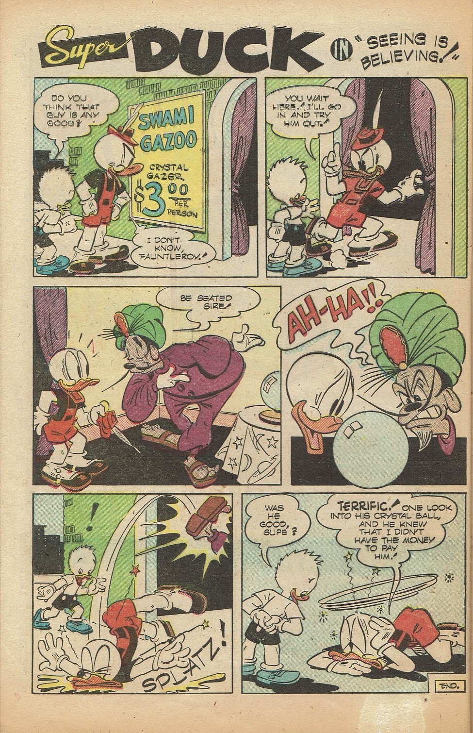 Read online Super Duck Comics comic -  Issue #51 - 8