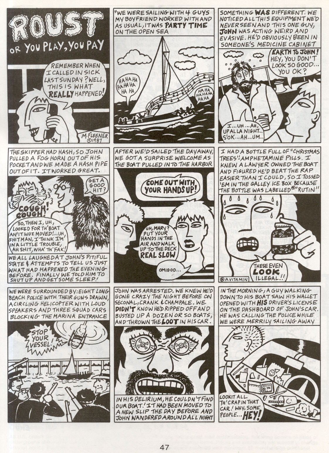 Read online Rip Off Comix comic -  Issue #17 - 49
