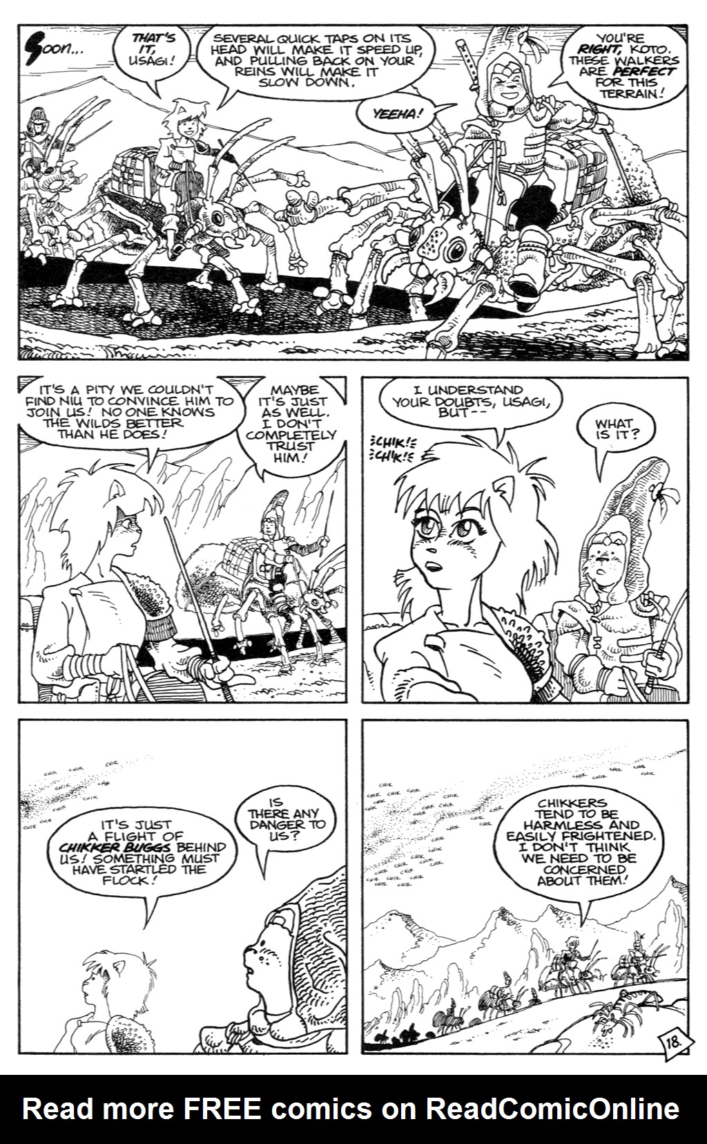 Read online Space Usagi comic -  Issue #2 - 20