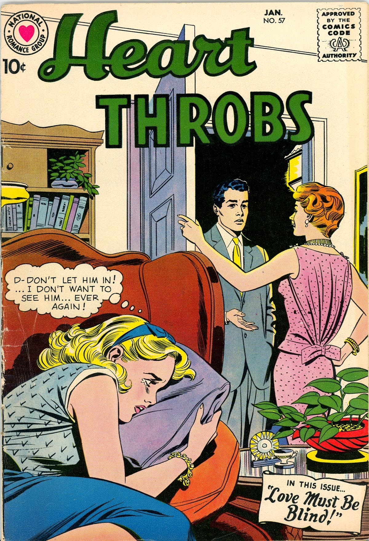 Read online Heart Throbs comic -  Issue #57 - 1