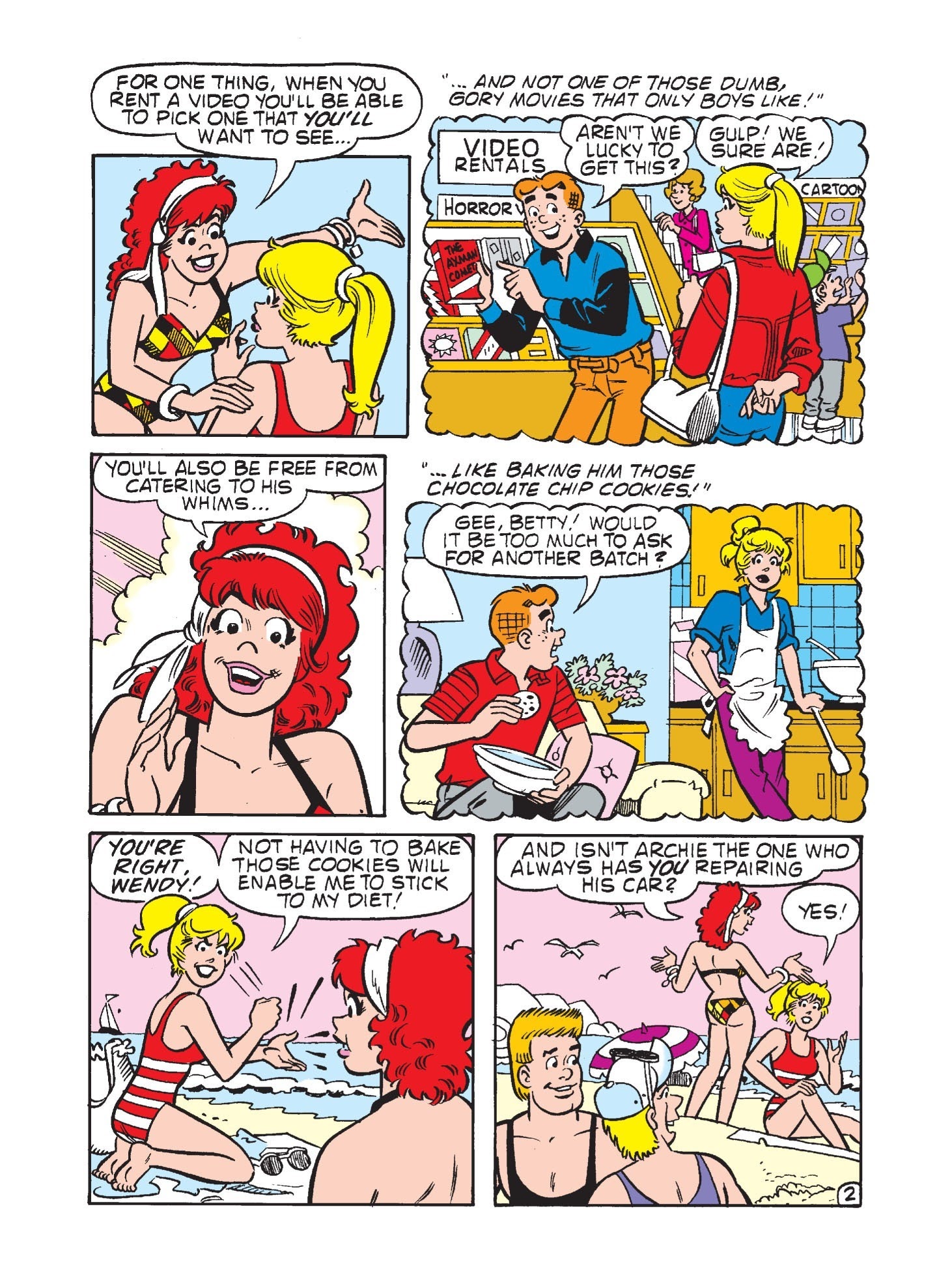 Read online Archie & Friends Double Digest comic -  Issue #17 - 130