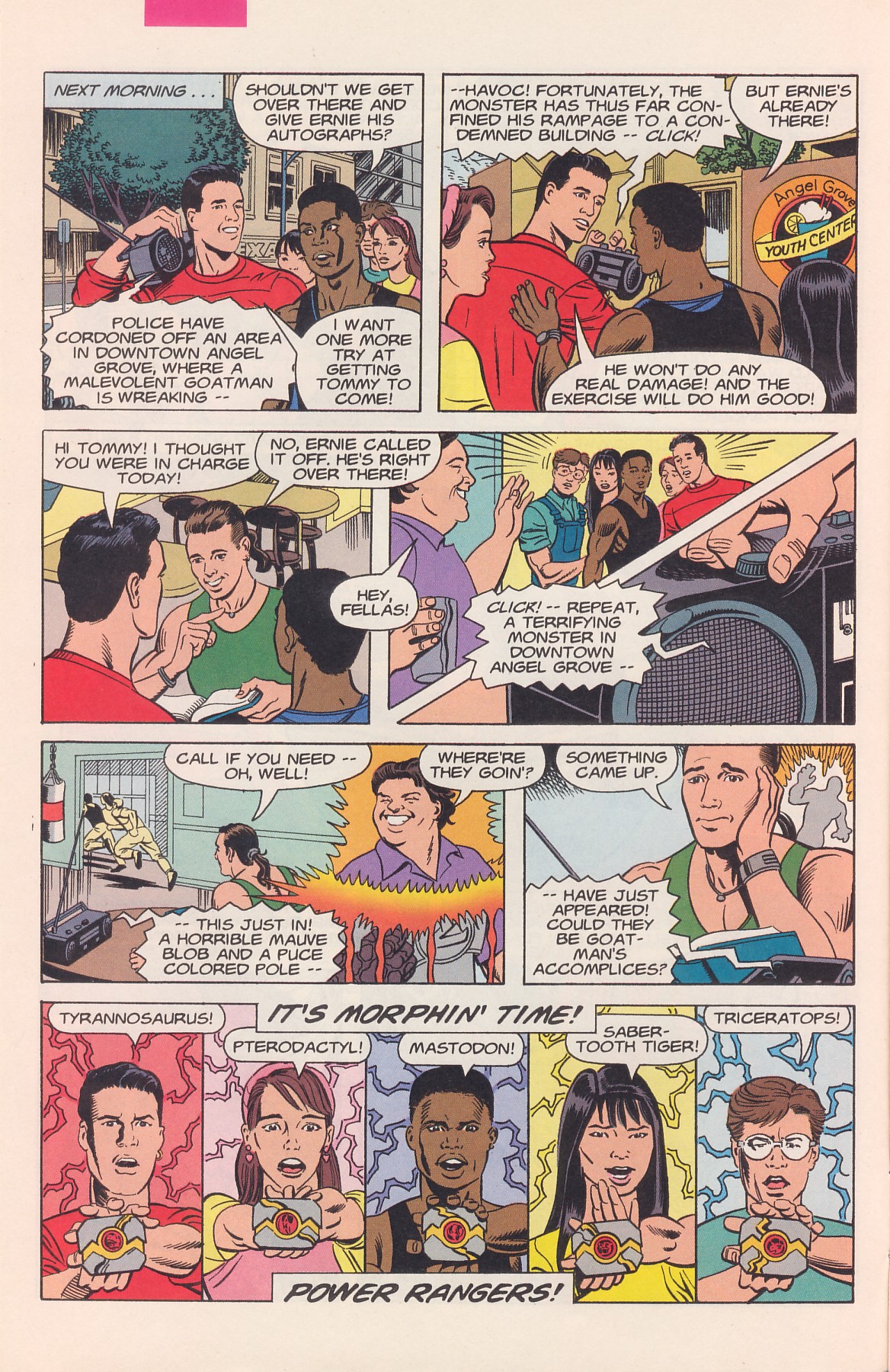 Read online Saban's Mighty Morphin Power Rangers (1994) comic -  Issue #2 - 8
