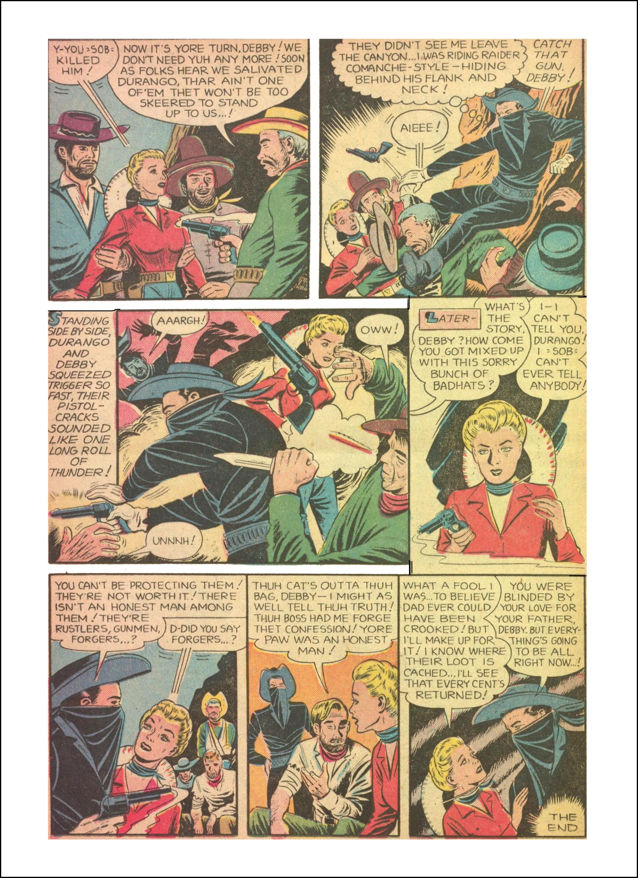 Read online Charles Starrett as The Durango Kid comic -  Issue #35 - 16