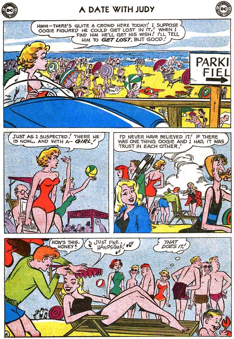 Read online A Date with Judy comic -  Issue #76 - 6