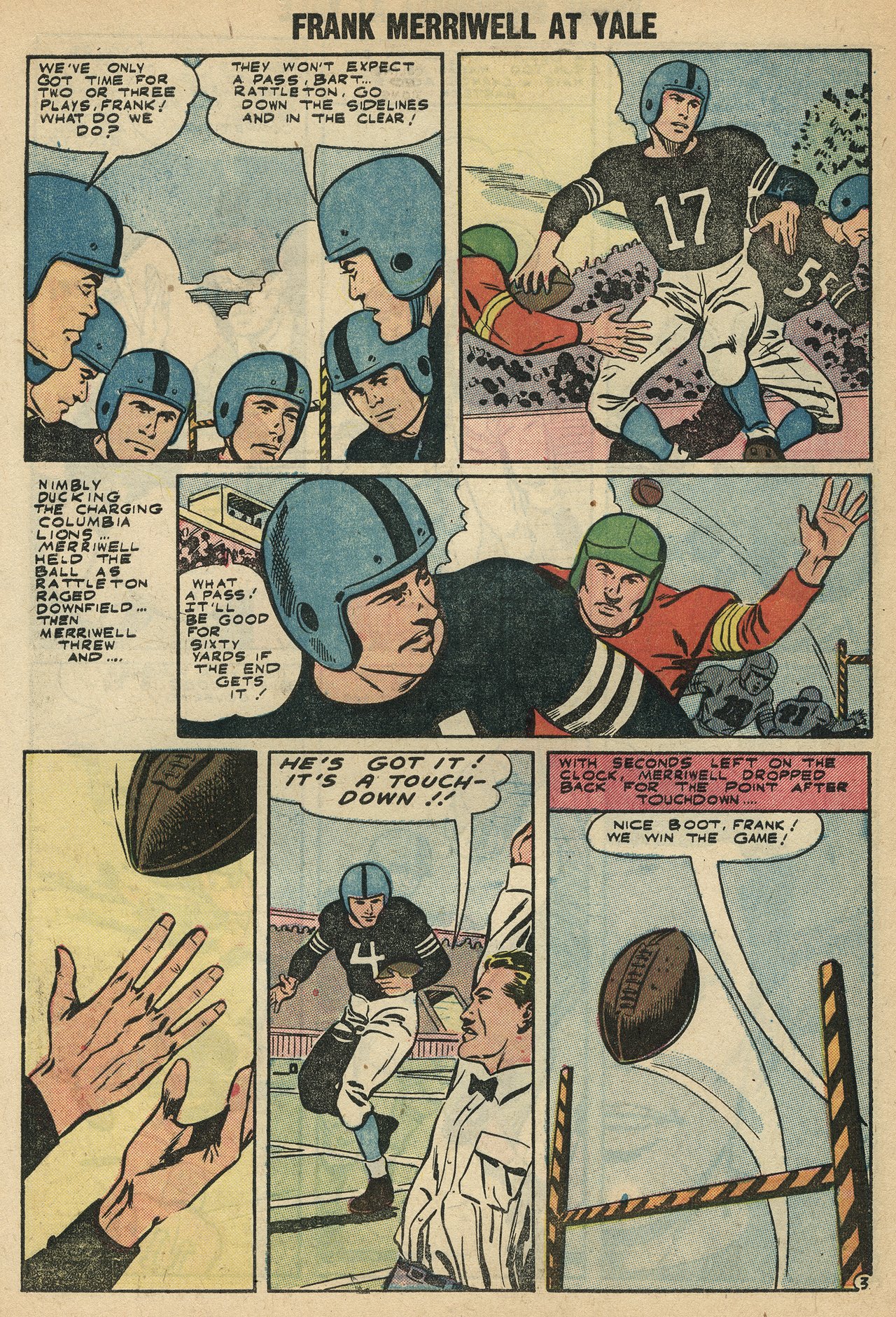 Read online Frank Merriwell At Yale comic -  Issue #4 - 10