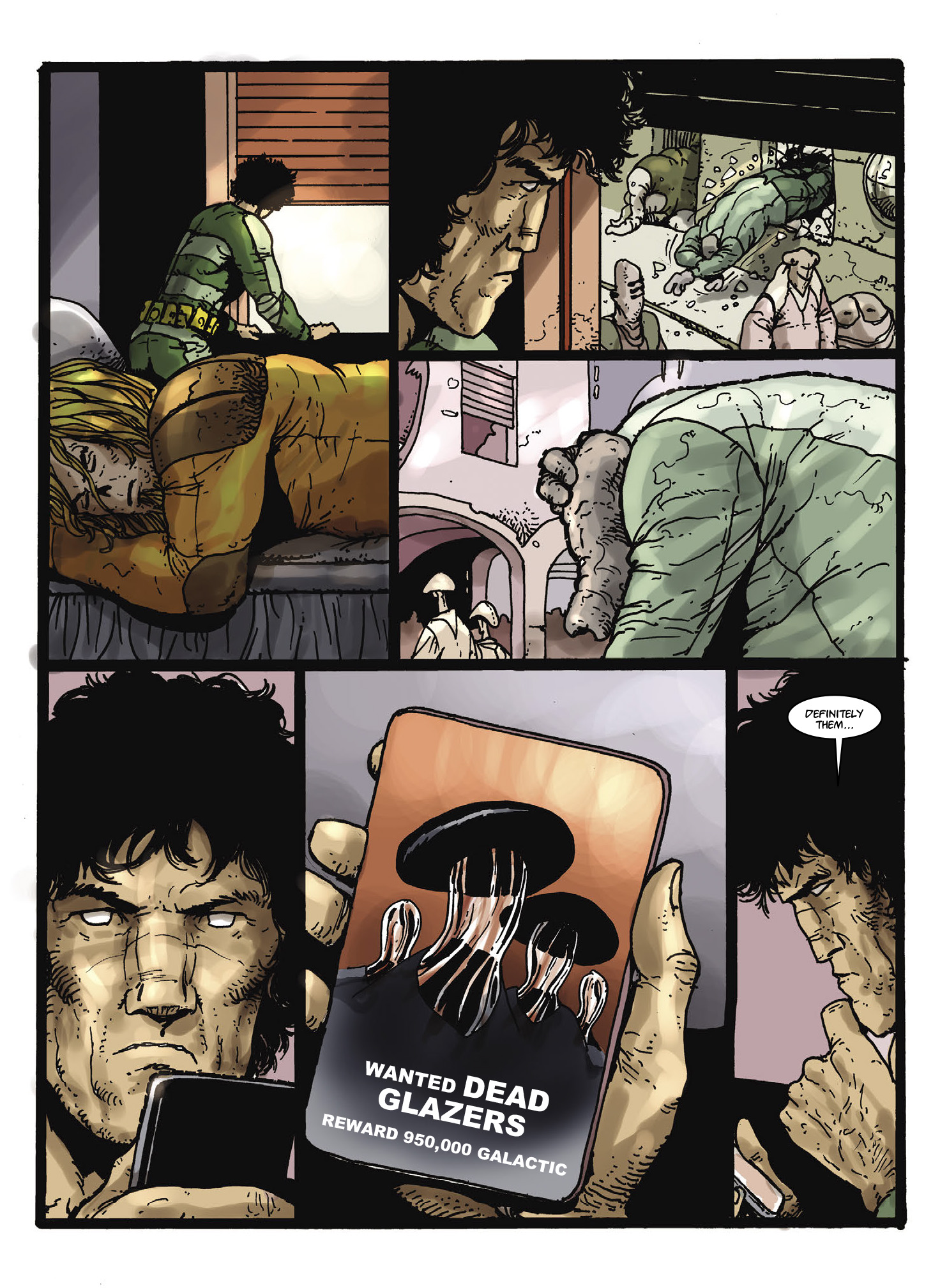 Read online Strontium Dog: The Son comic -  Issue # TPB - 21
