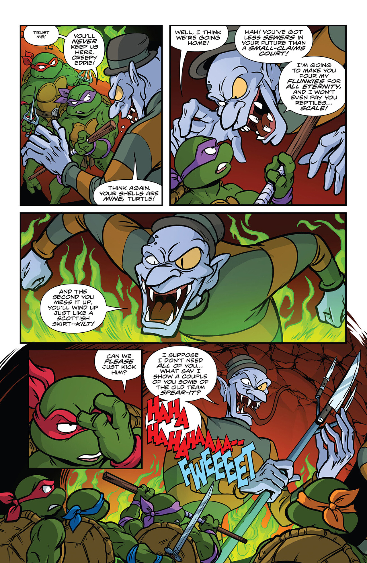 Read online Teenage Mutant Ninja Turtles: Saturday Morning Adventures – Halloween Special comic -  Issue # Full - 27
