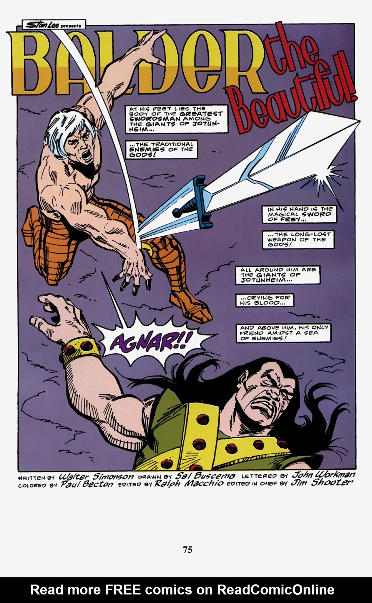 Read online Thor Visionaries: Walter Simonson comic -  Issue # TPB 4 - 77