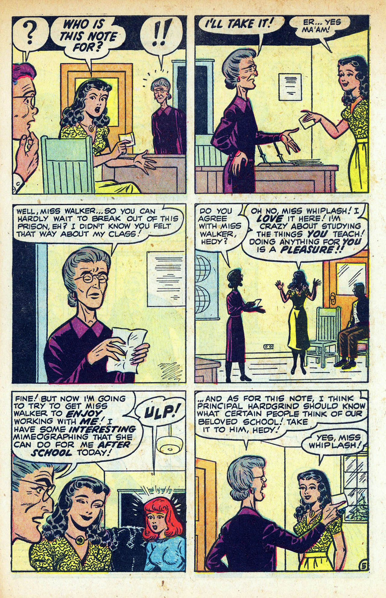 Read online Patsy Walker comic -  Issue #41 - 7